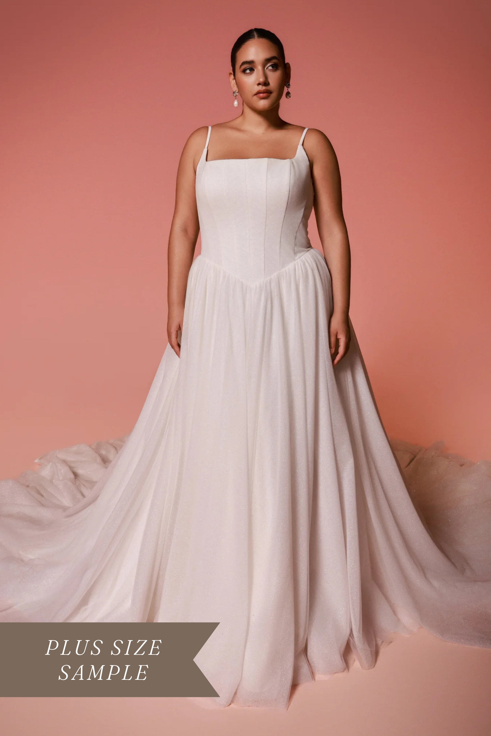 Dany Girl Oraya Square Neck Ballgown Wedding Dress