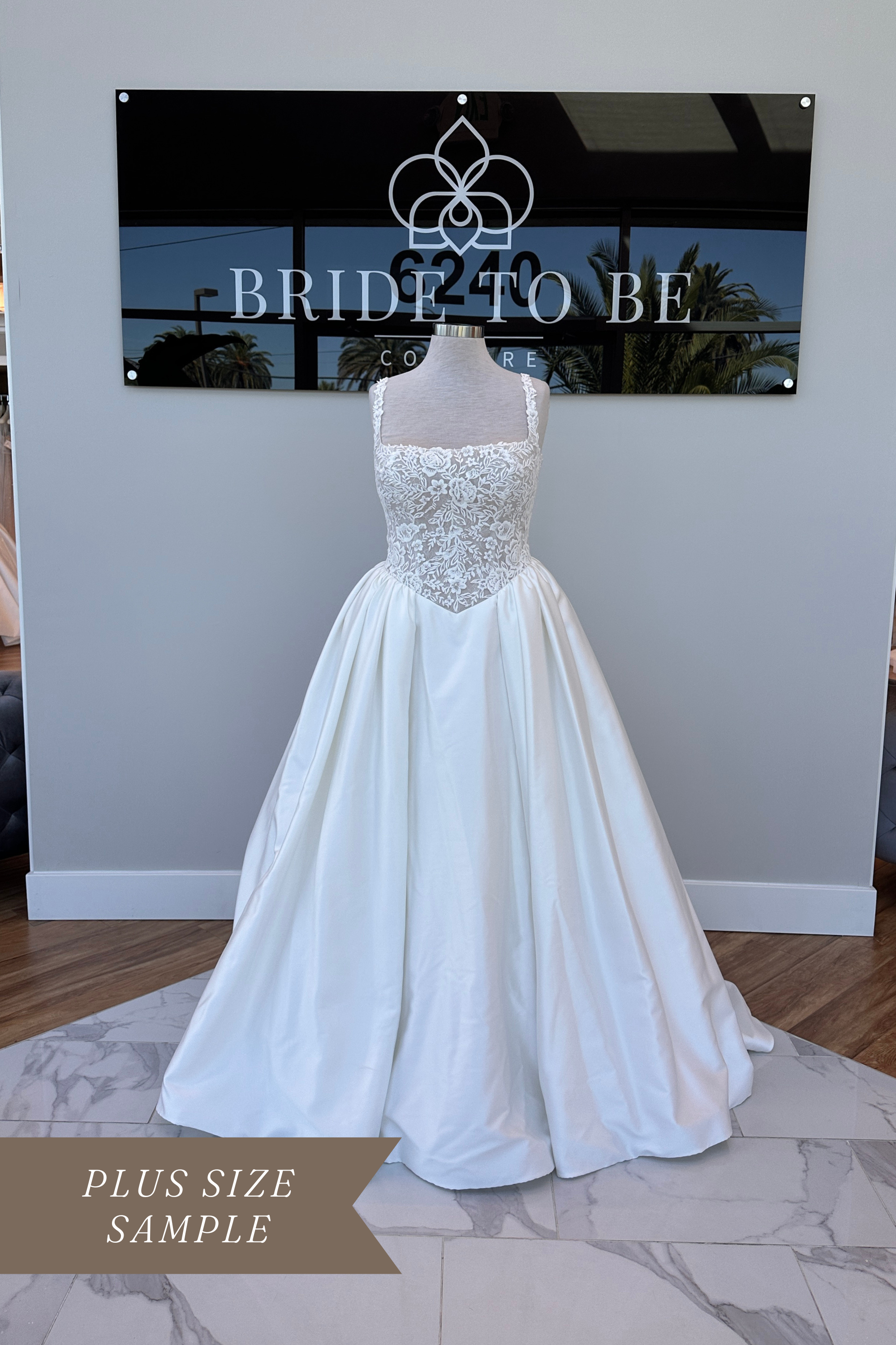 Legacy Vivien wedding dress featuring a square neckline, ballgown silhouette, and romantic lace details at Bride To Be Couture Sacramento.