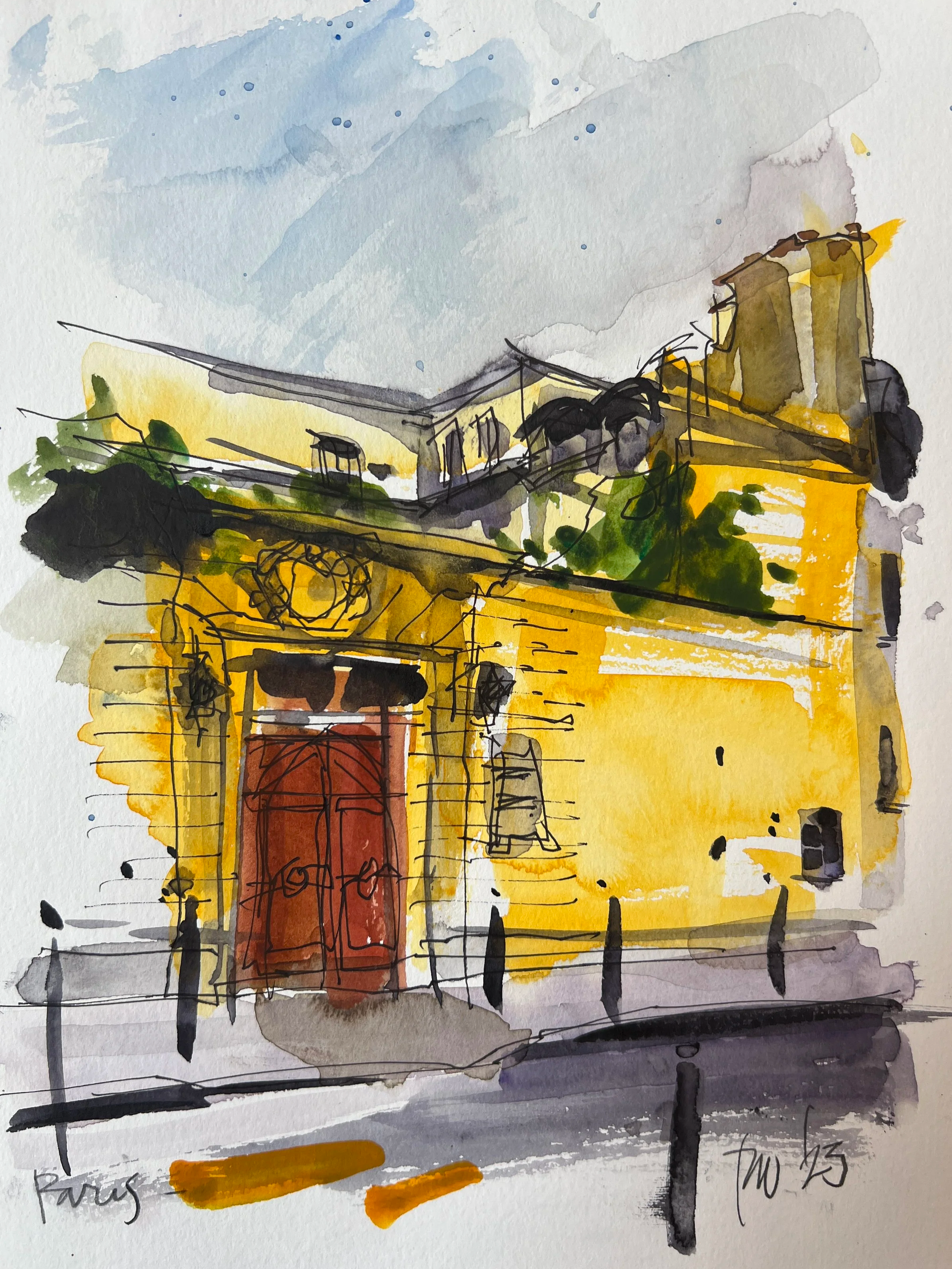 Hotel de Chatillon, Paris, 2022