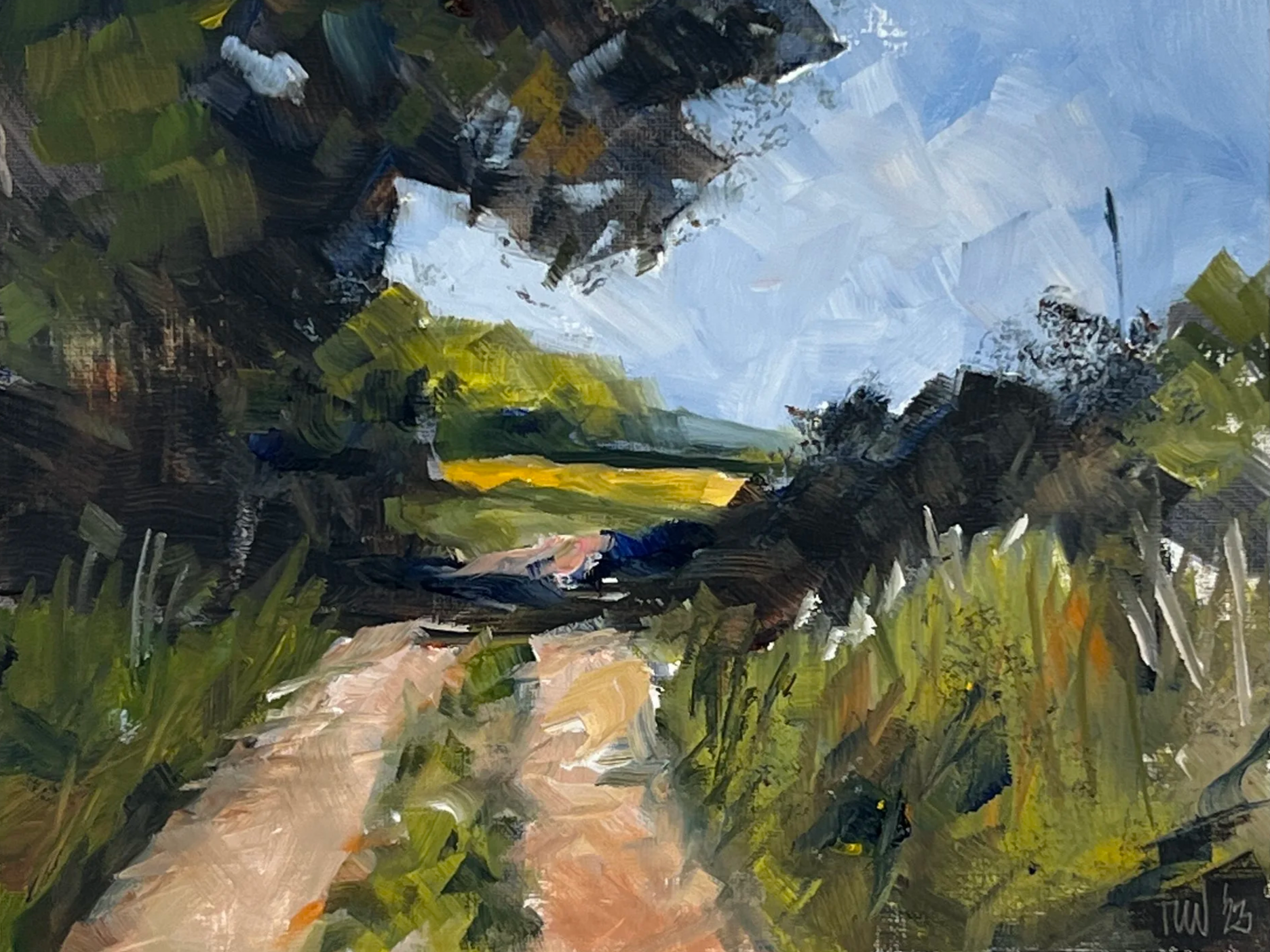 Route, Provence, 2023