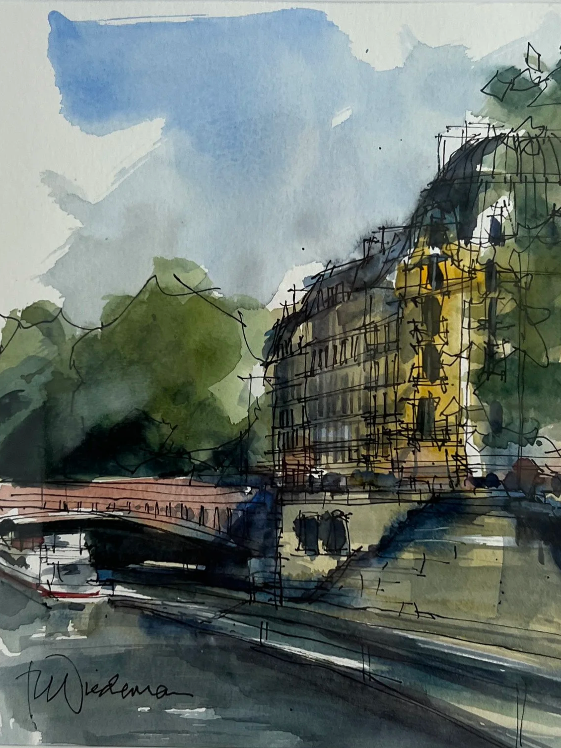 Pont au Double-Latin Quarter, Paris, 2023