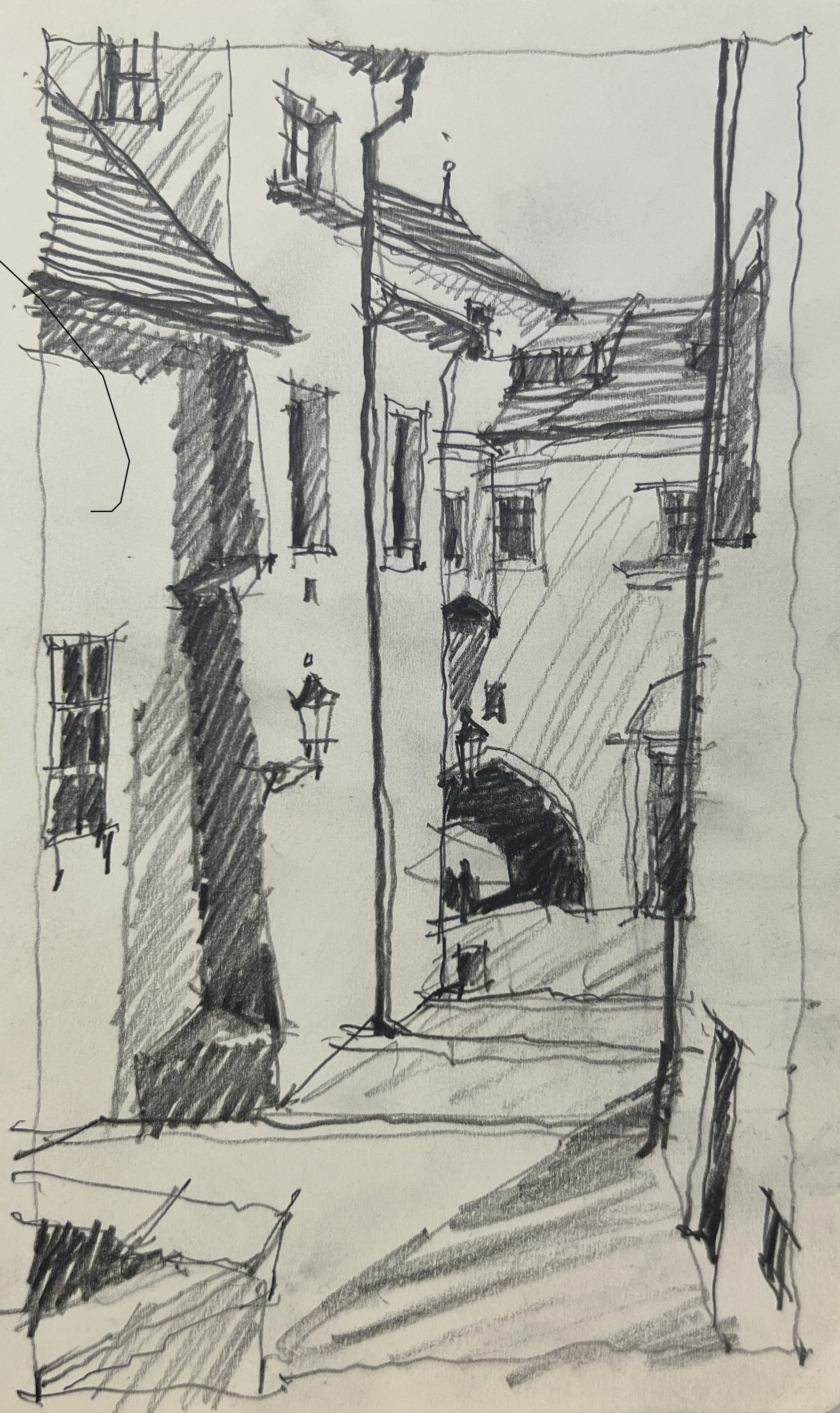 Alley, Prague, 2023