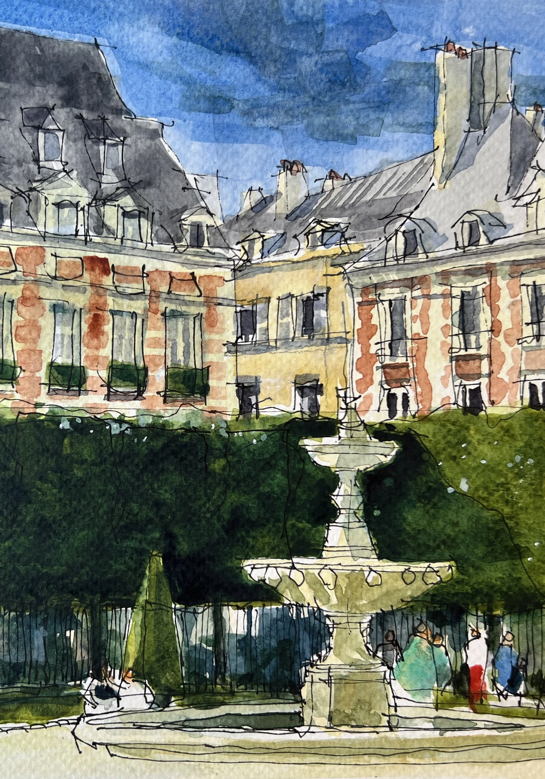 Place de Vosges, Paris, 2023