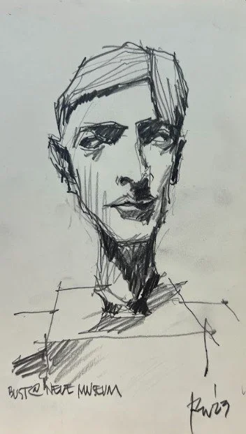 Bust at the Neue Museum, Berlin, 2023
