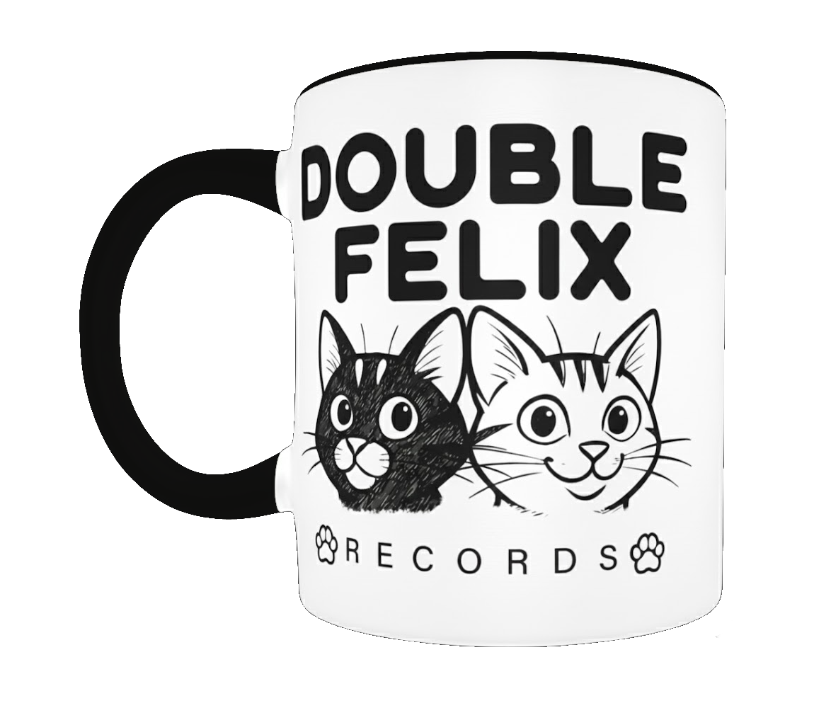 'Double Double' Felix Records 2-Sided Mug