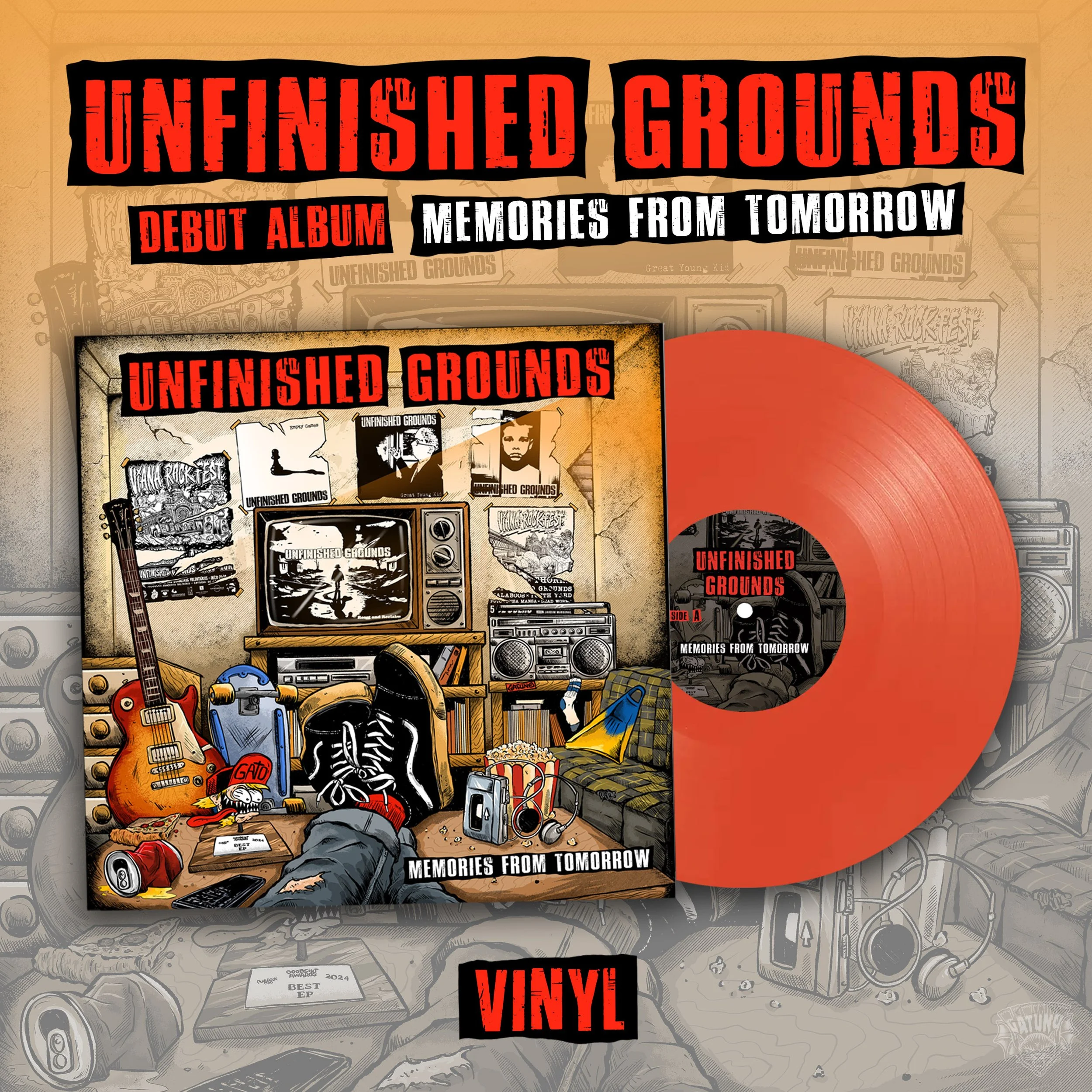Unfinished Grounds - 'Memories from Tomorrow' 12" LP