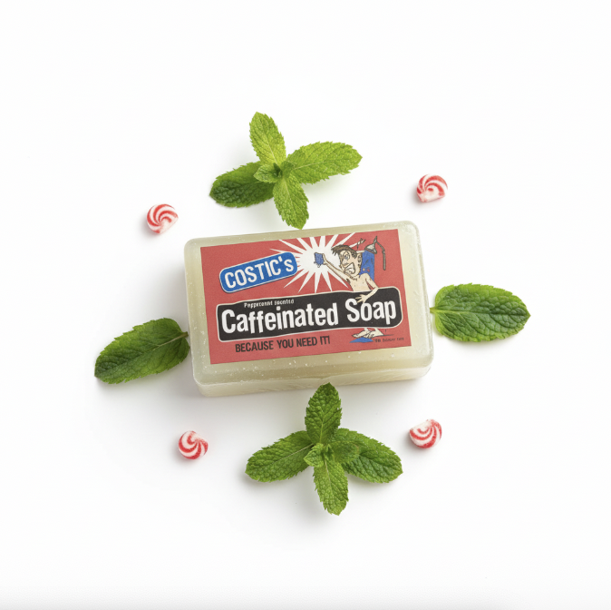 4.5 oz Caffeinated Soap Bar