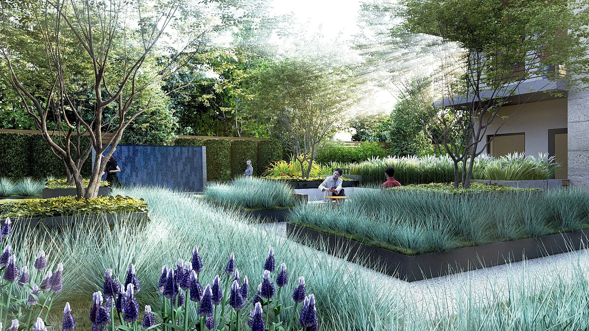 Enjoy the beauty and coziness of the landscape