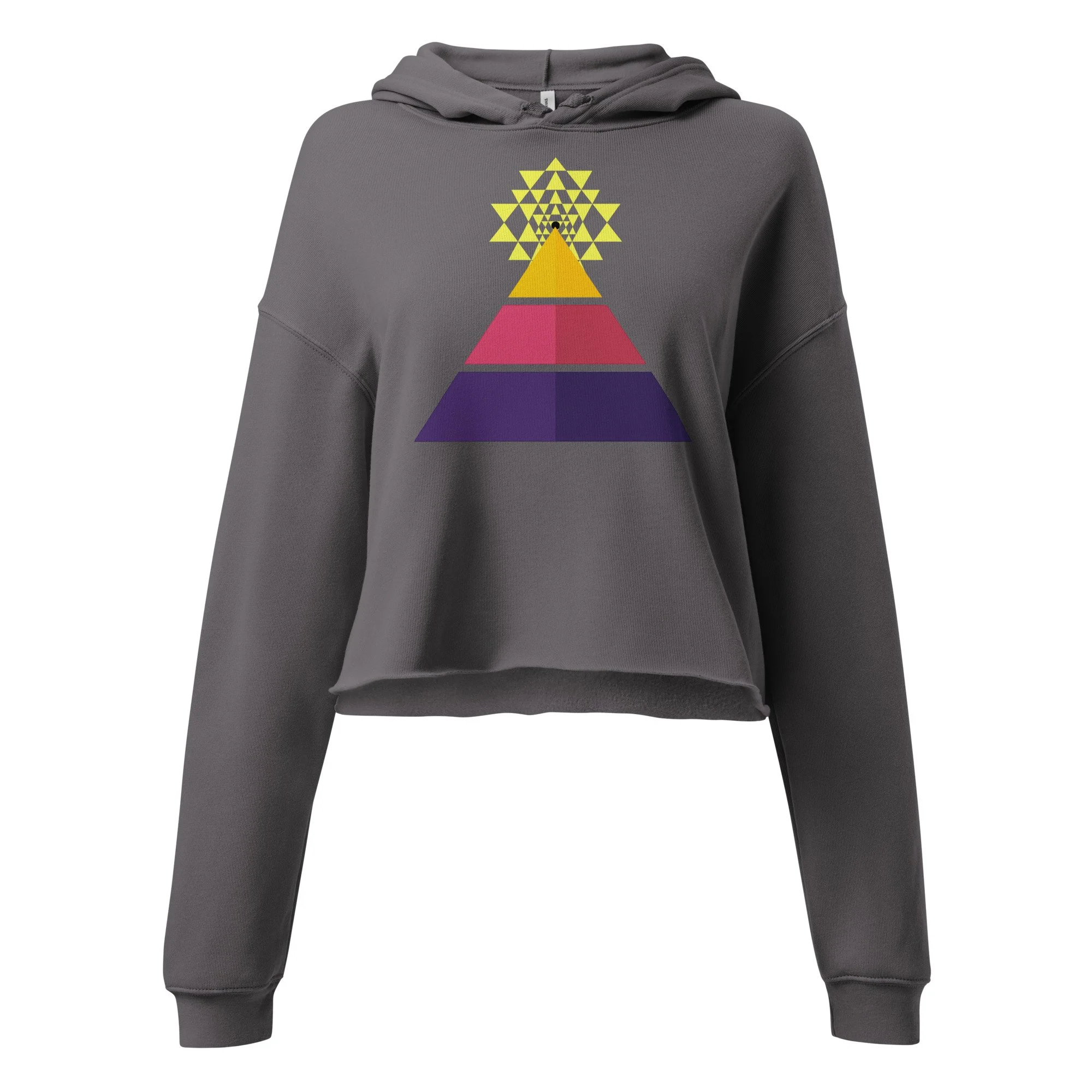 Its The Energy Baby! Crop Hoodie