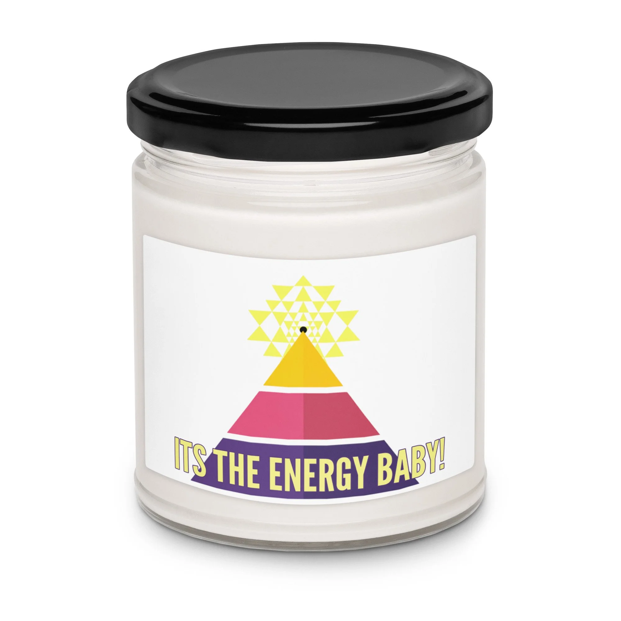 Scented Spectrum Pyramid Soy Candle