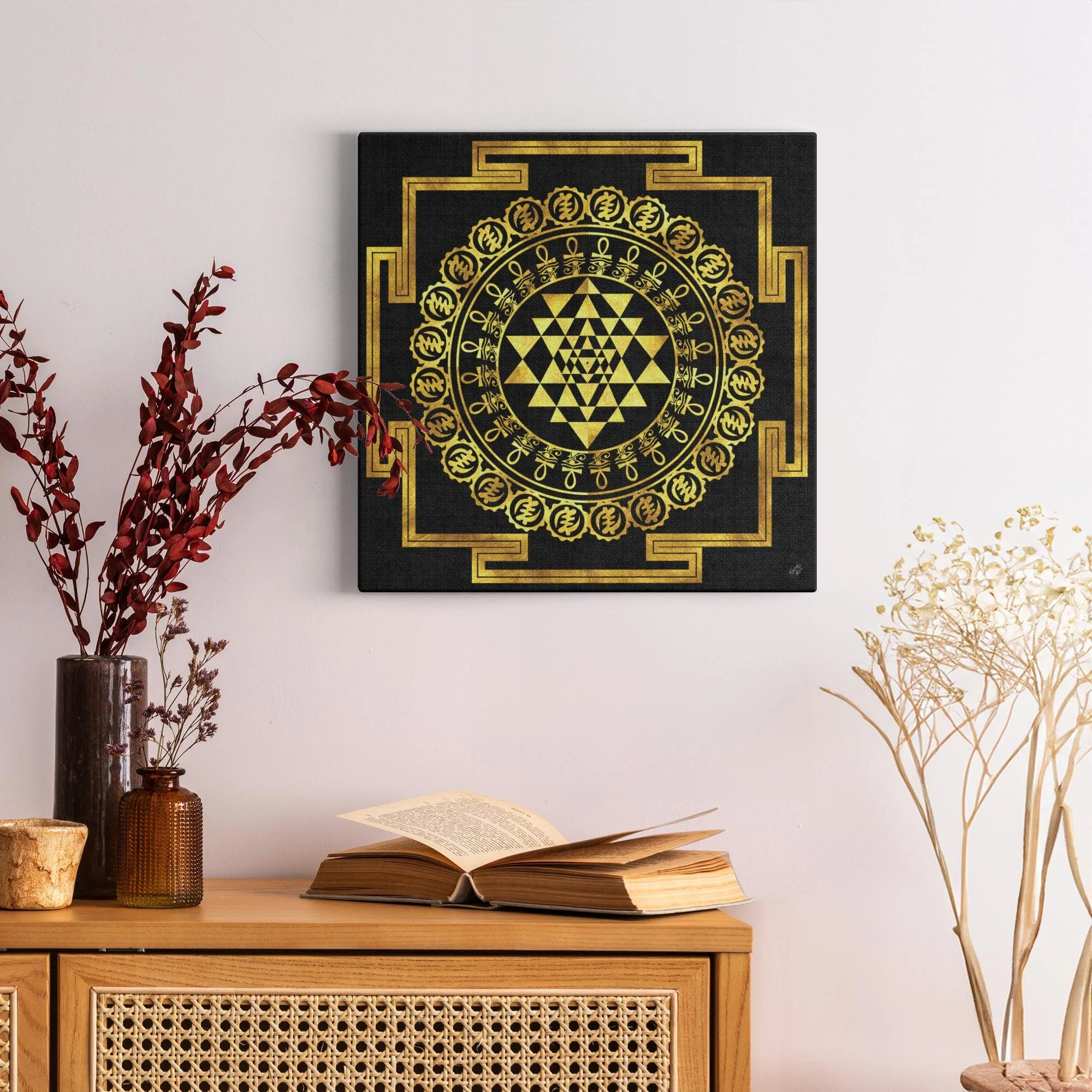Yantra Supreme in Black and Gold