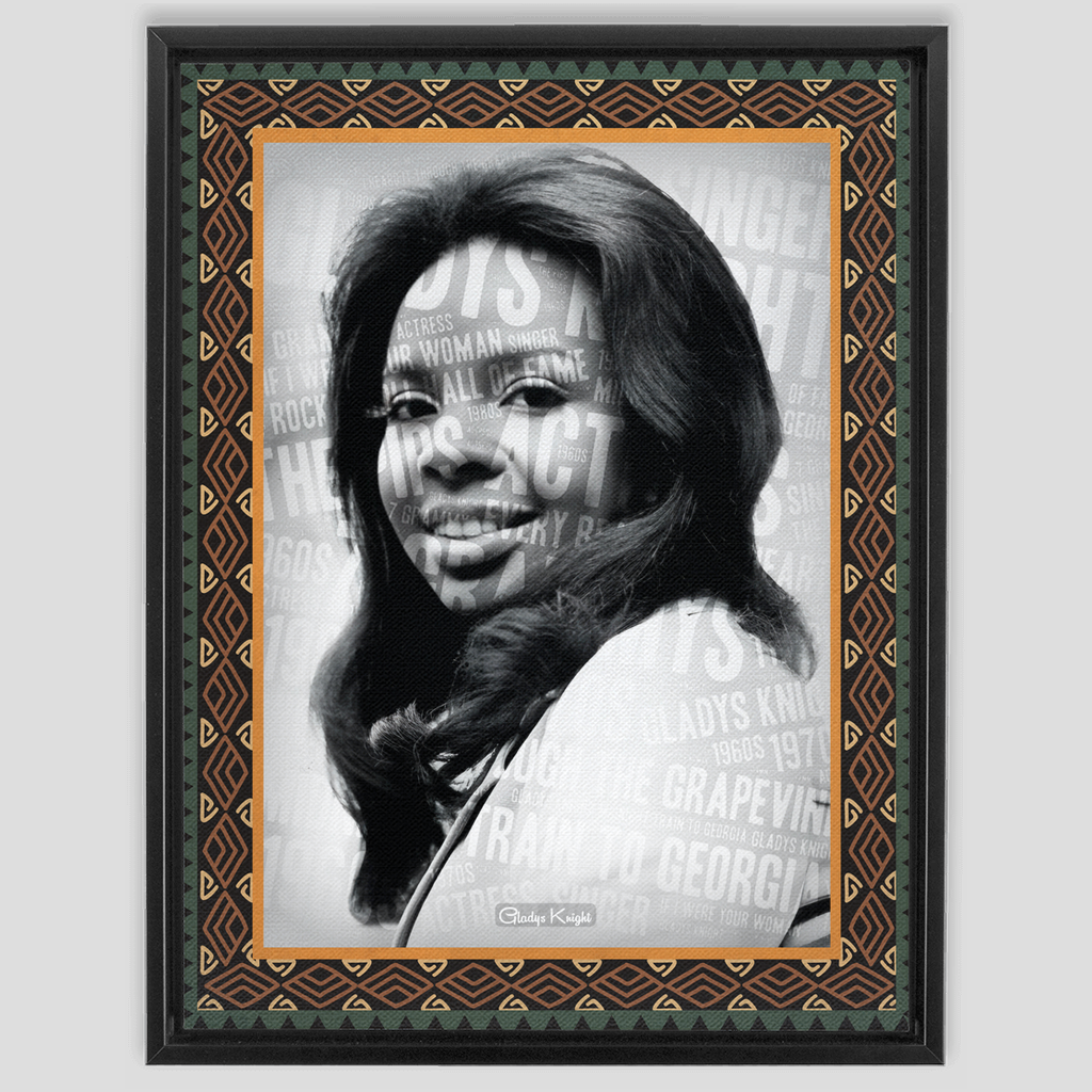 Gladys Knight -Empress of Soul Framed Art