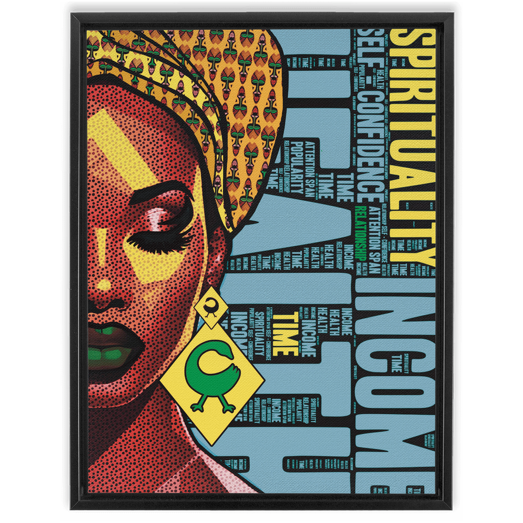 Spirituality 18x24 Framed Canvas Artwork