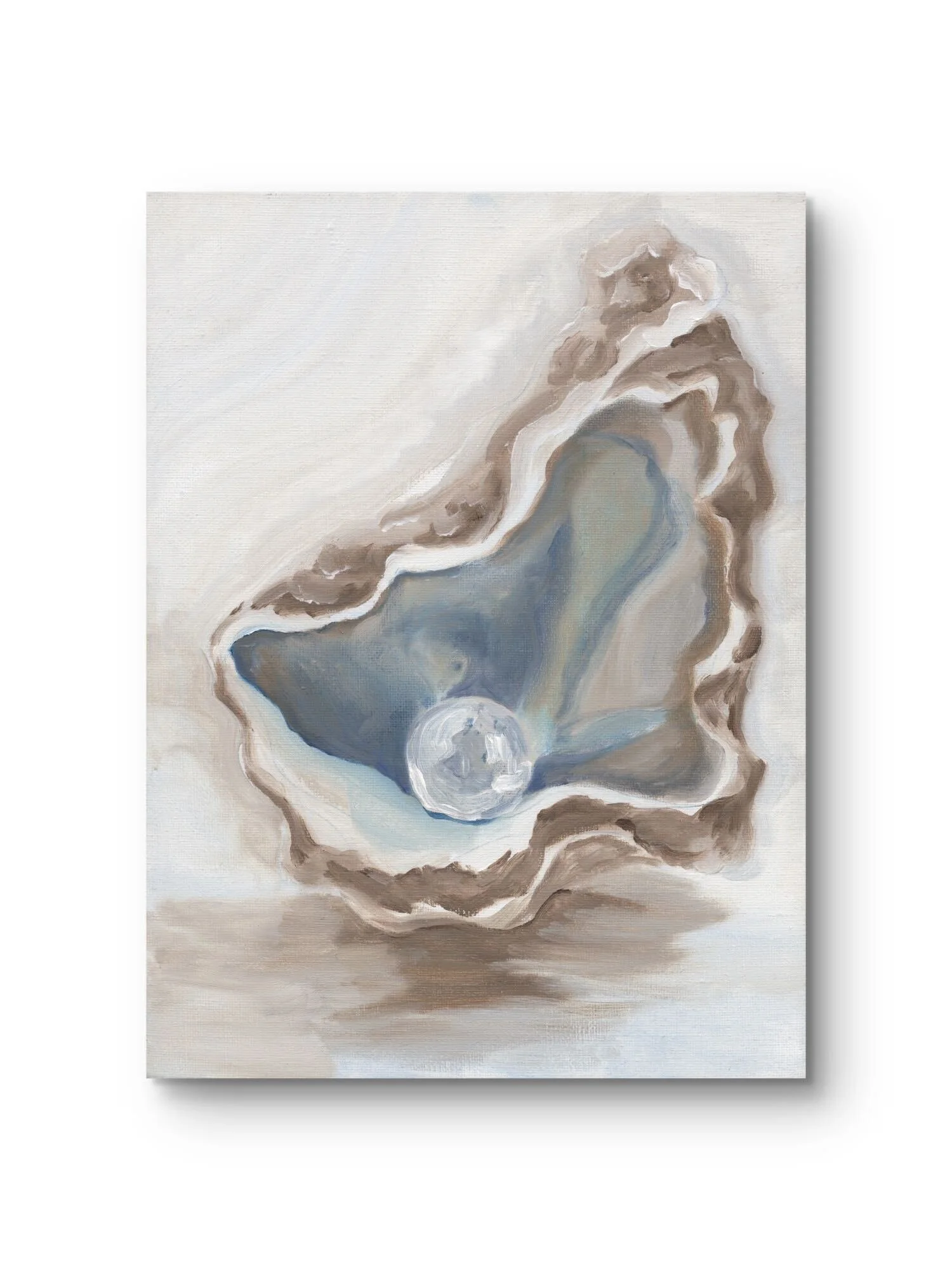 "Mother of Pearl" (2024)
9x12" oil on linen canvas
Sake of Beauty Collection No. 1