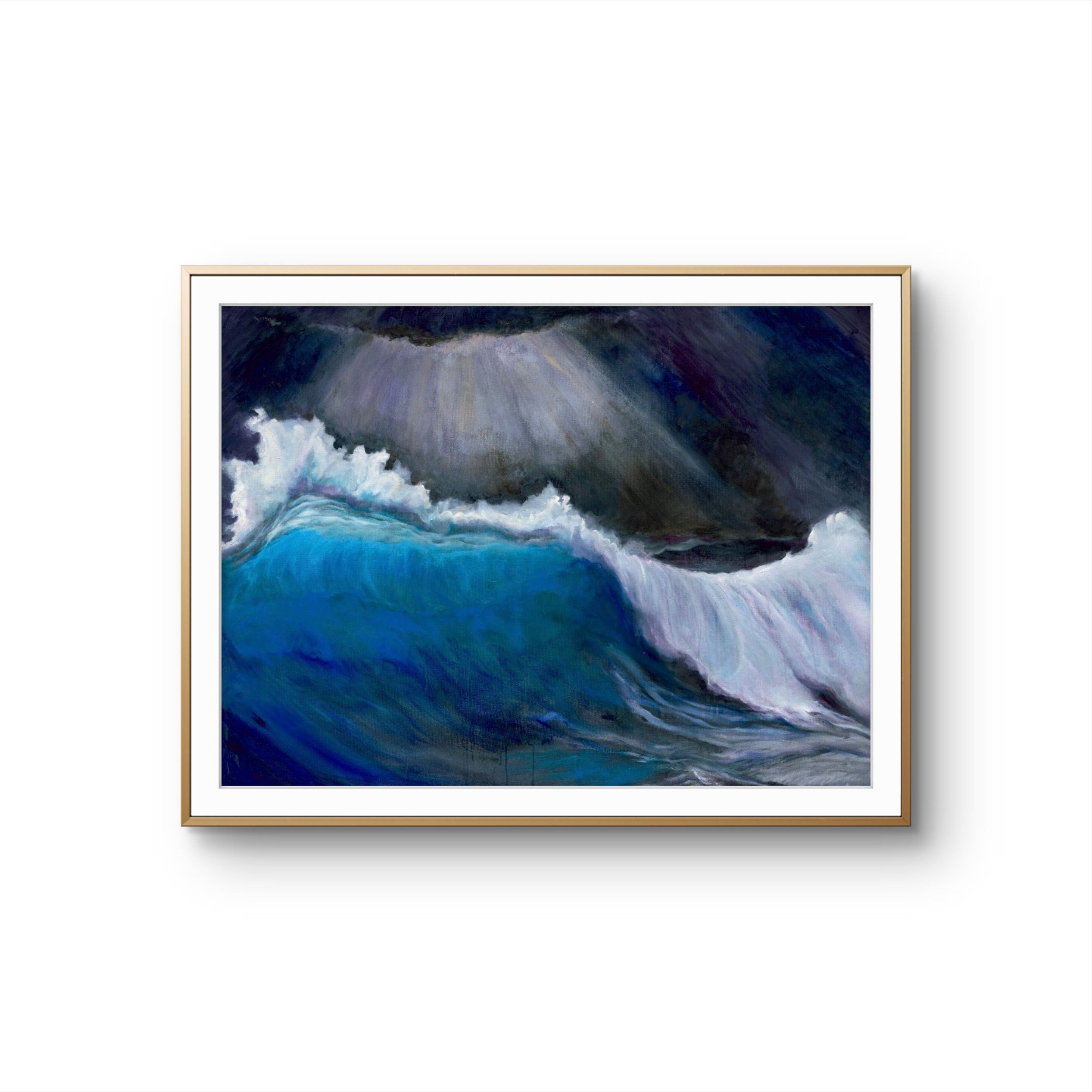Framed 24x32" Statement Fine Art Print | Inside Out