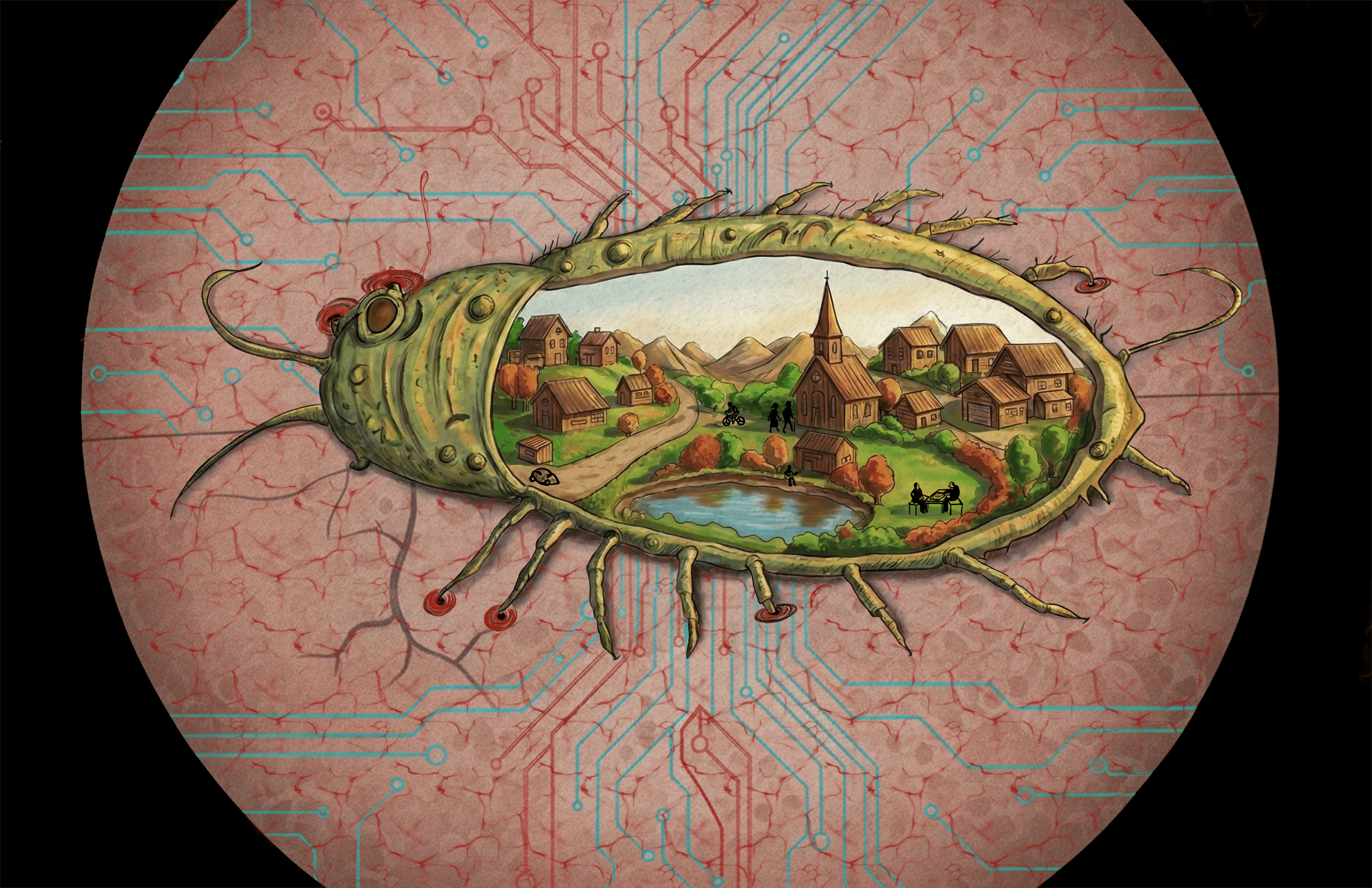 Parasite
Digital painting 
2025