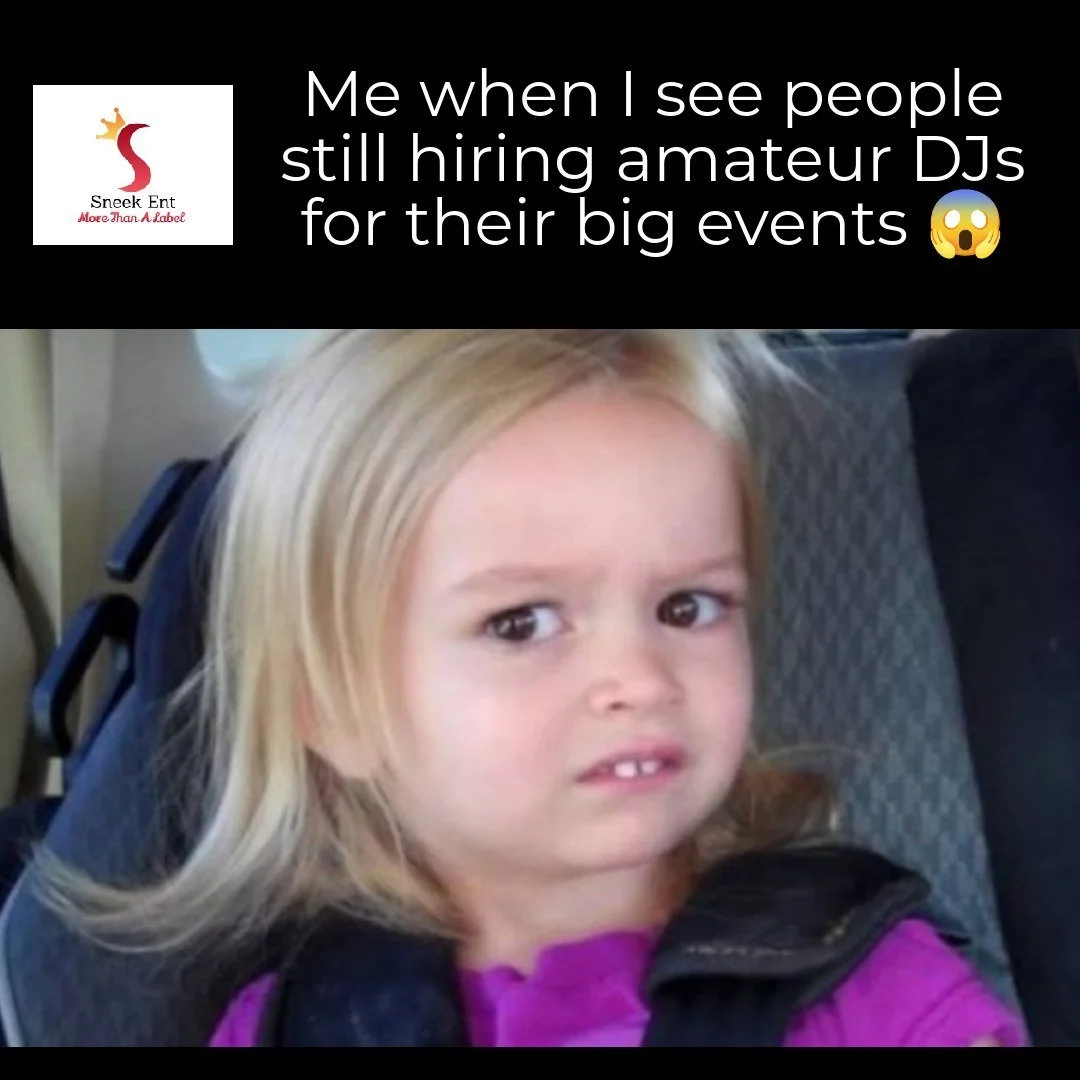 🎧🎉 DJ Sneek here! With over 20 years of experience, we know how to keep the crowd moving and grooving. From mixing to uplighting, we bring energy and expertise to every event. Don't just take our word for it&mdash;Heather A. said, "Played ever