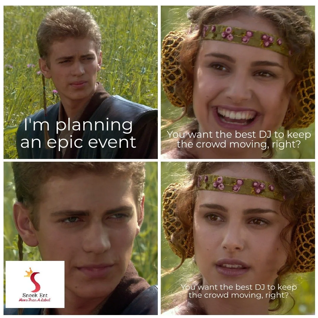 🎉 Planning an epic event? You want the best DJ to keep the crowd moving, right? With over 20 years of experience, DJ Sneek knows exactly how to make your event unforgettable. From expert mixing to dazzling uplighting and dance floor lights, we've go