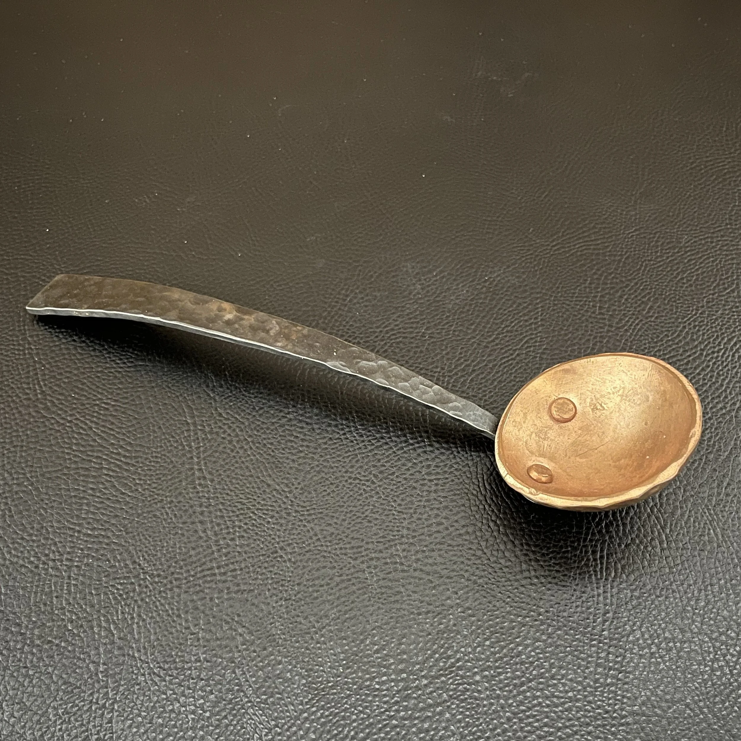 Hand-Forged Coffee Scoop – Copper Bowl & Stainless Steel Handle