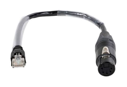 RJ45 to XLR Adaptor, 5Pin FM