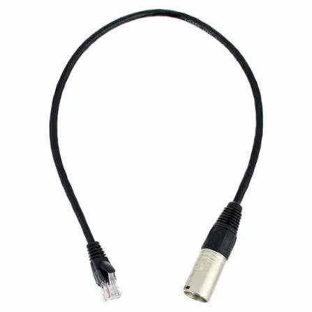 RJ45 to XLR Adaptor, 3Pin M