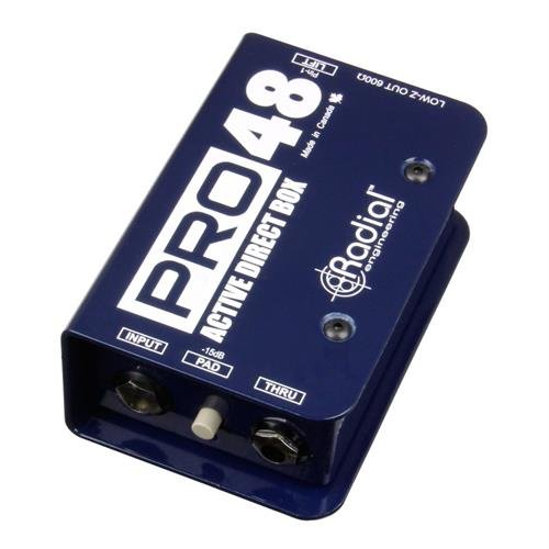 Radial PRO48 Active DI, 48V Phantom Powered