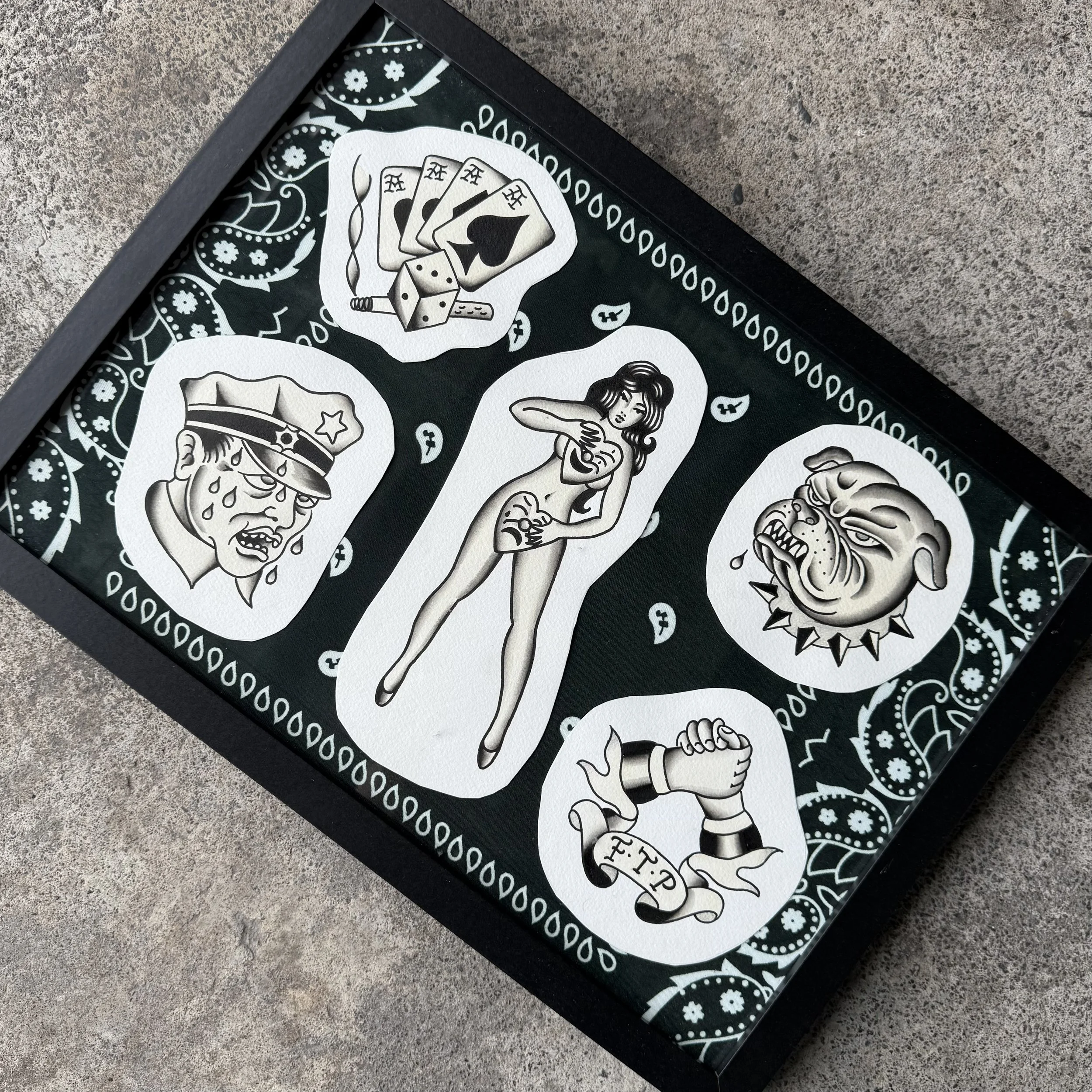 Flash Sheet no.21 ~ Available in Colour or Black and grey.
