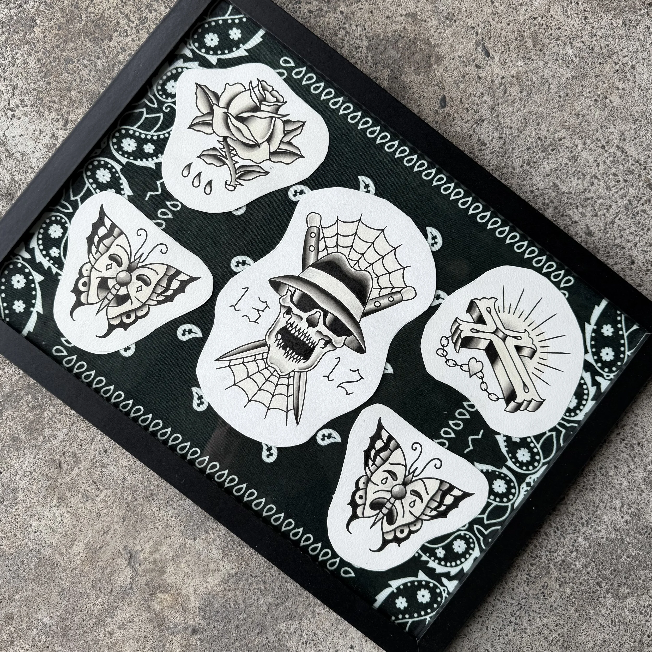 Flash Sheet no.20 ~ Available in Colour or Black and grey.