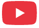 YouTube logo with a red play button icon inside a white rectangle with rounded corners.