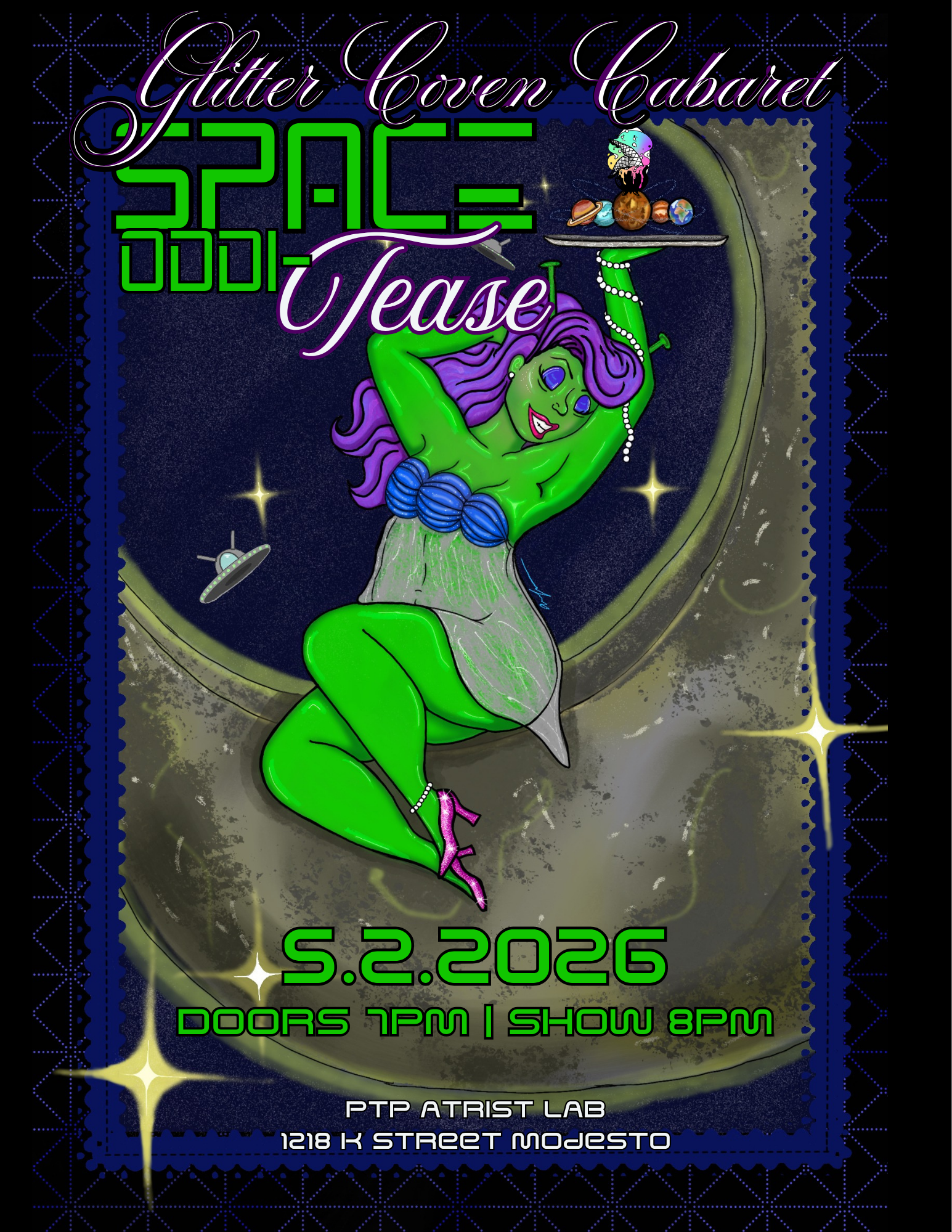 Glitter Coven Cabaret: Space OddiTEASE