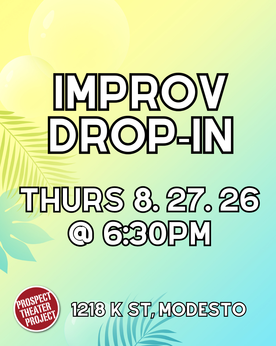 August Improv Drop-In