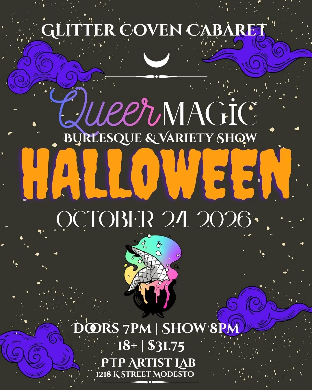 Glitter Coven Cabaret - "Queer Magic: Halloween"