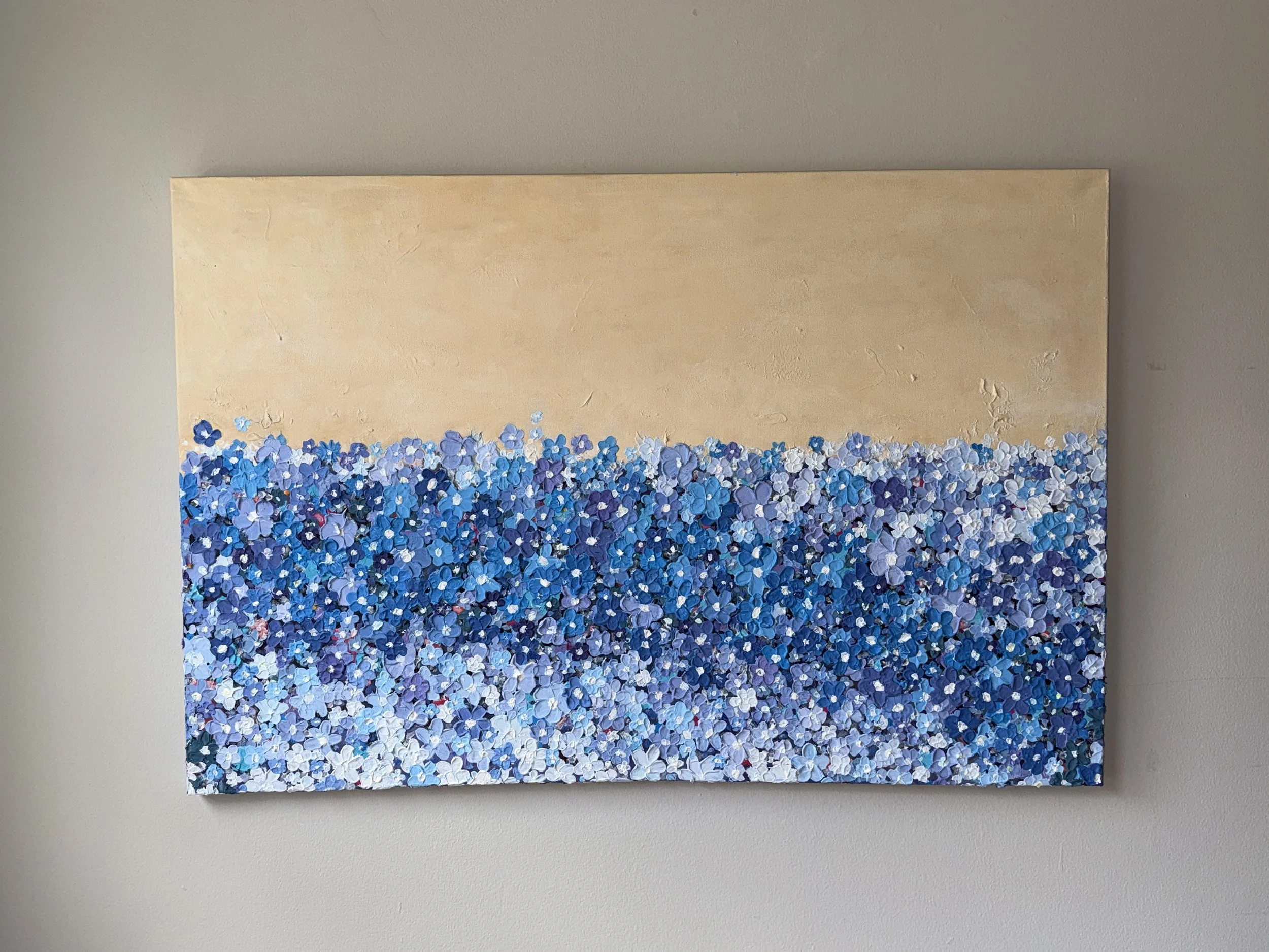 Something Blue, 2025 | acrylic on canvas