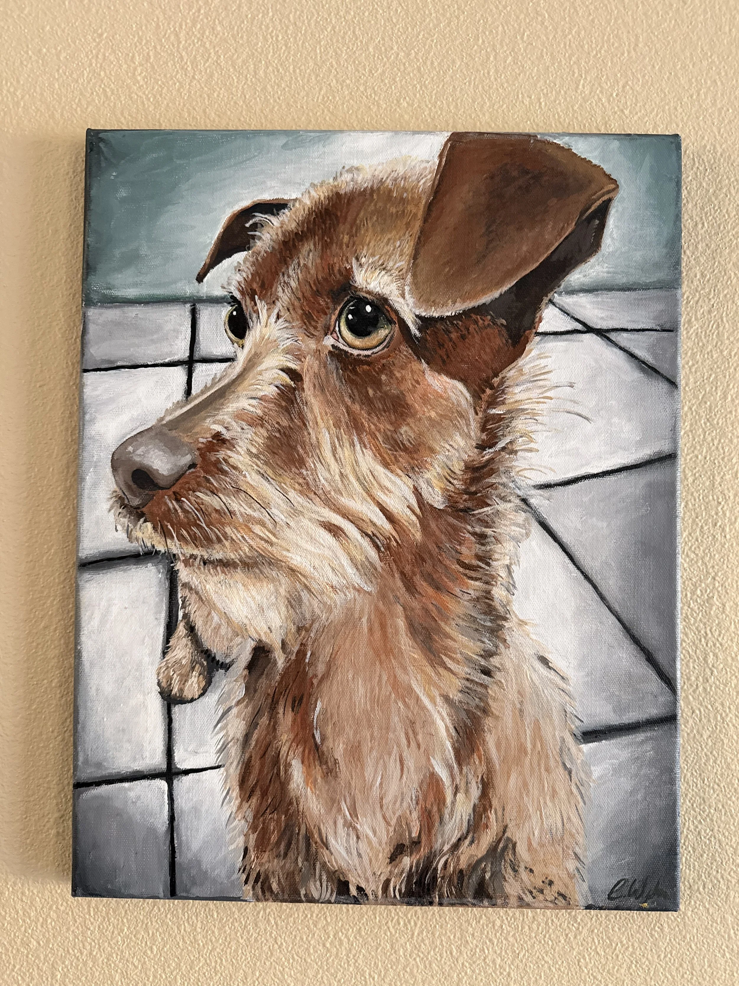 Alfie, 2014 | acrylic on canvas