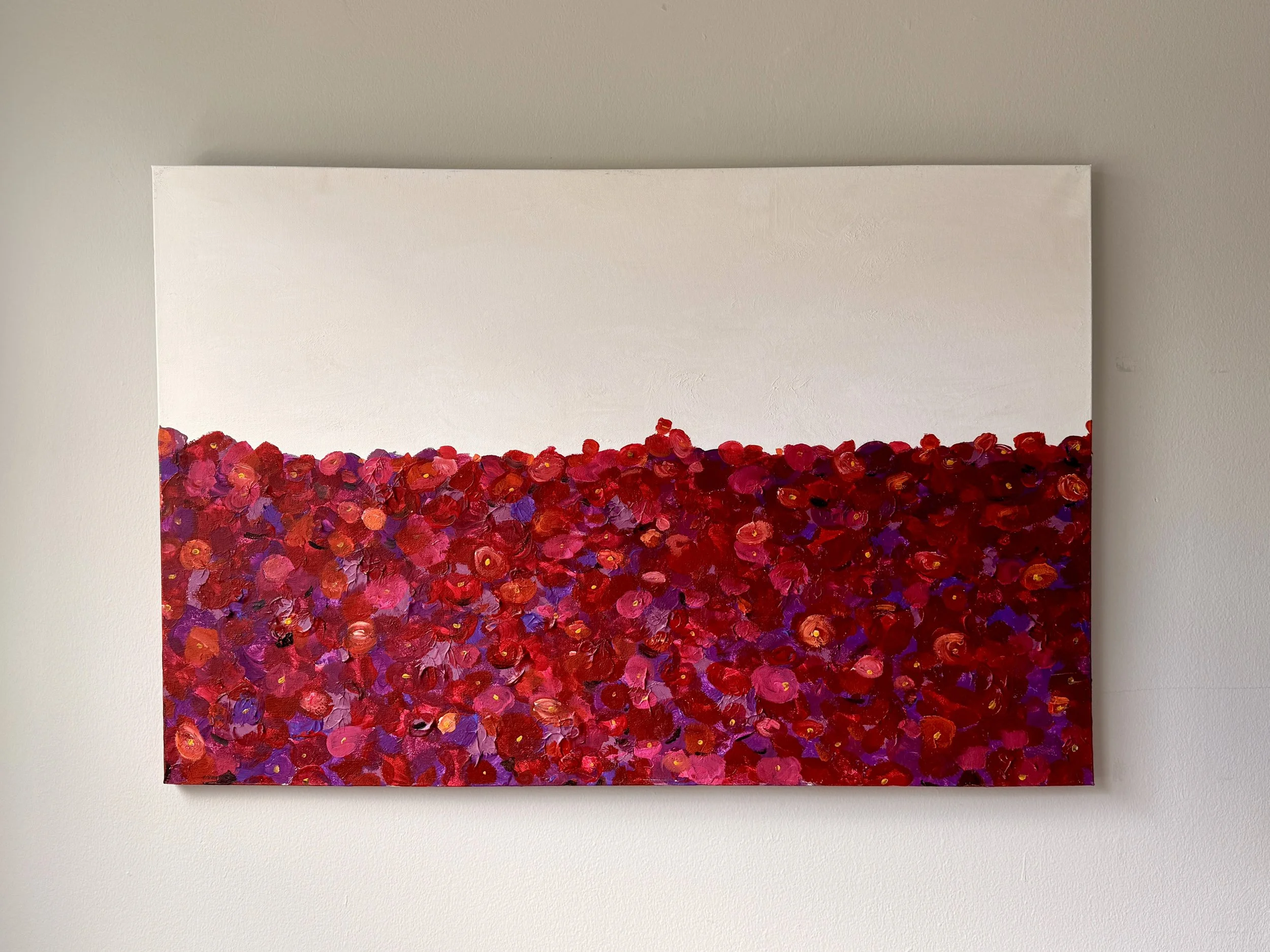 Held Above, 2026, | acrylic on canvas