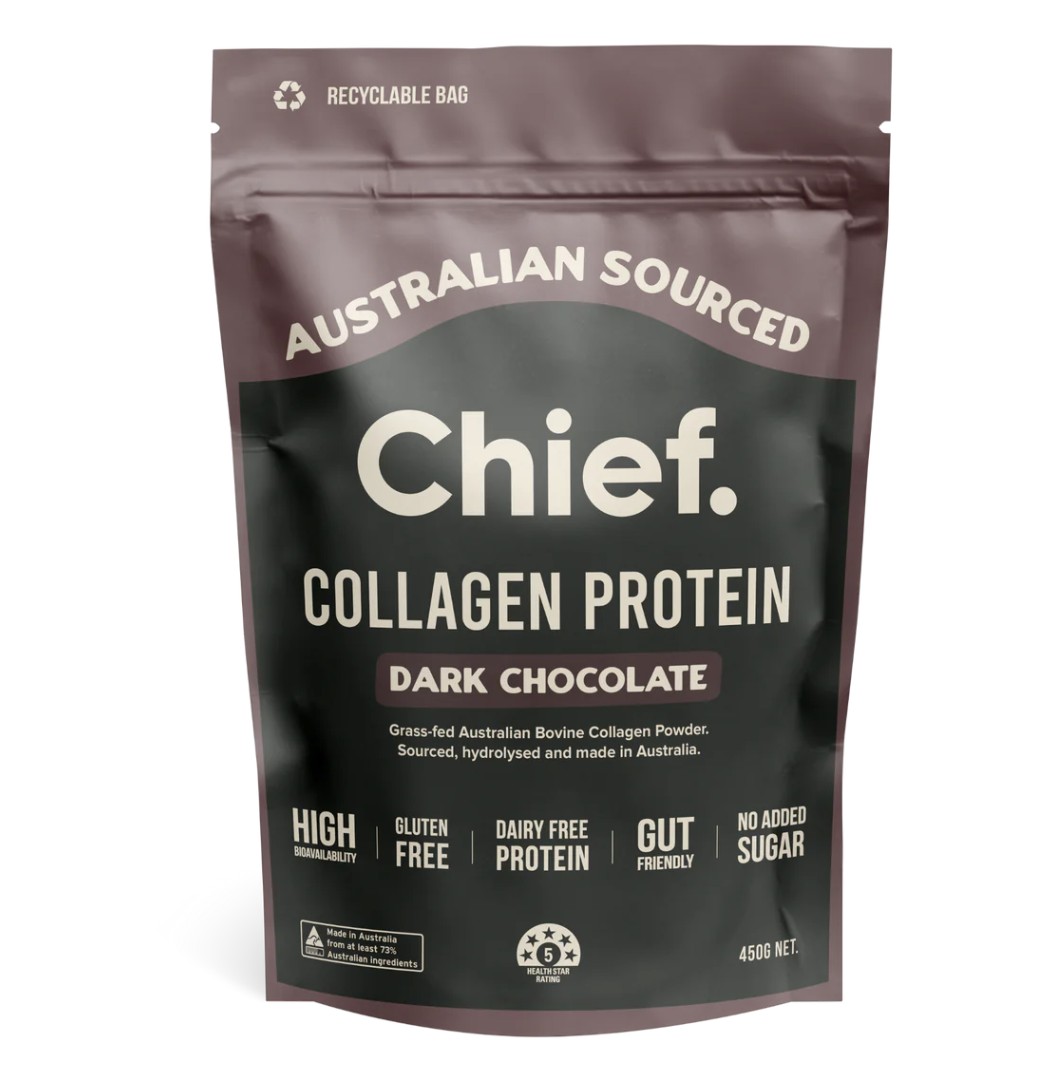 Chief Grass-fed Collagen Protein Powder - Dark Chocolate