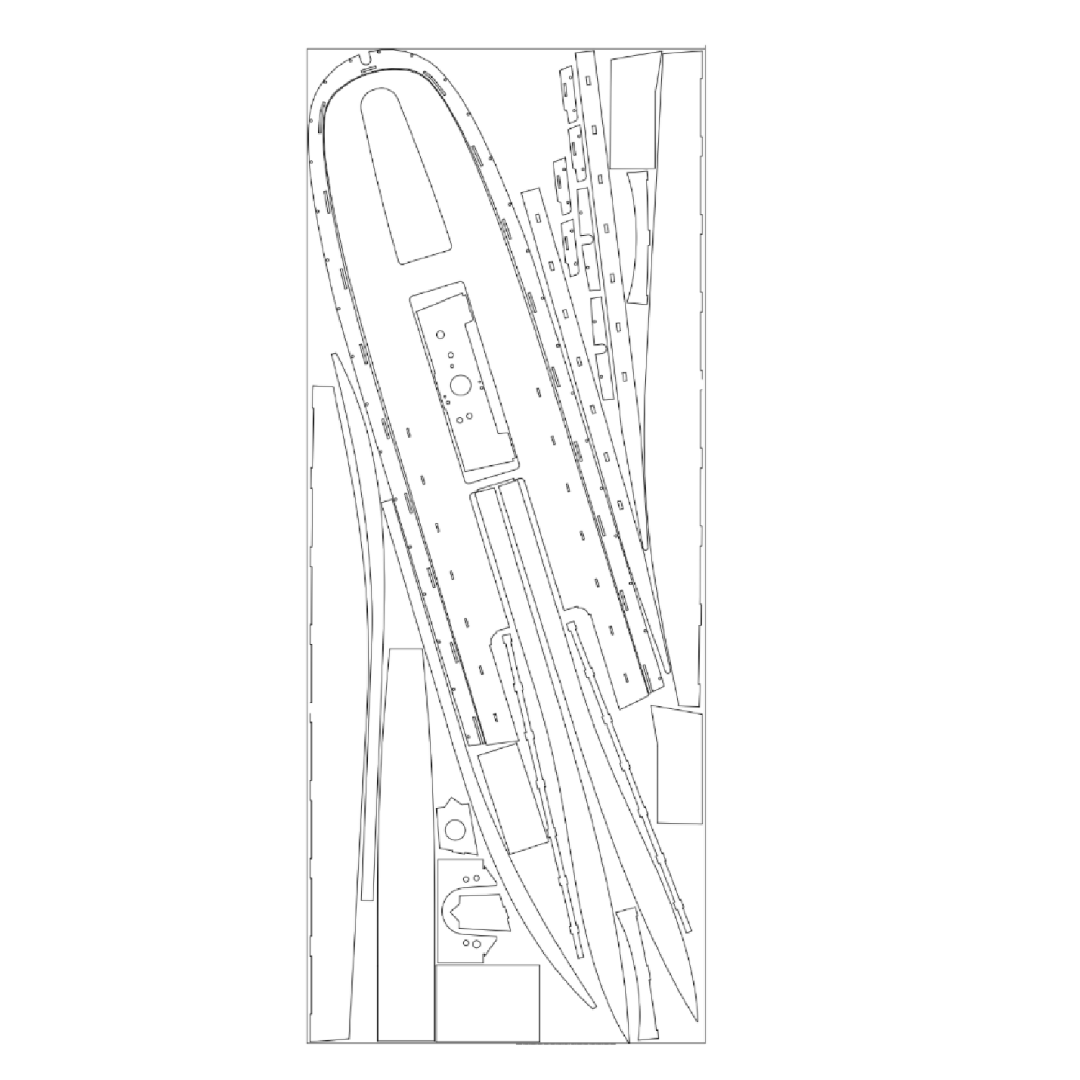 RN Cut Files Kit Aluminum Bottom Deck