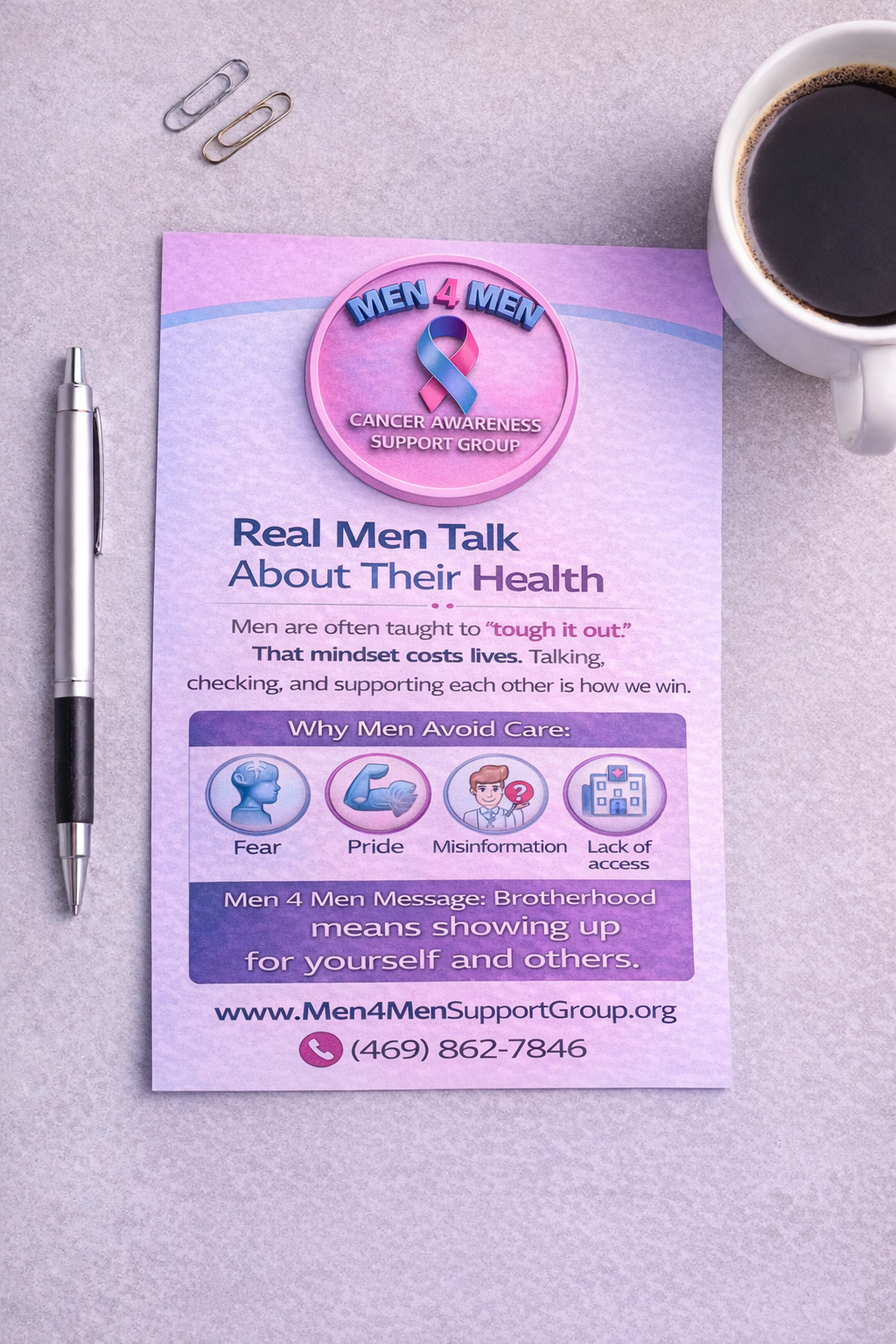 Real Men Talk About Their Health