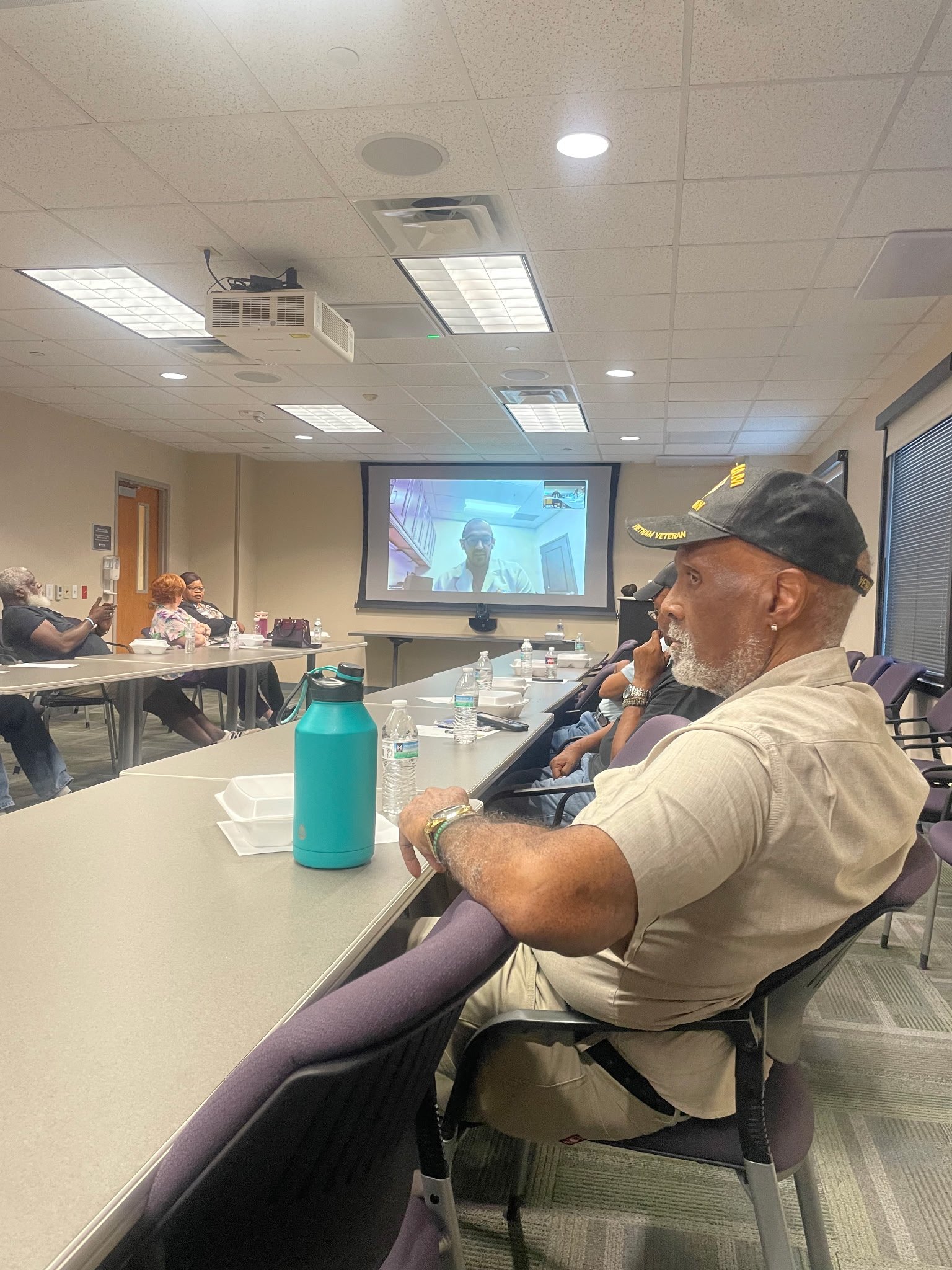 In-Person and Virtual Support Group Meeting