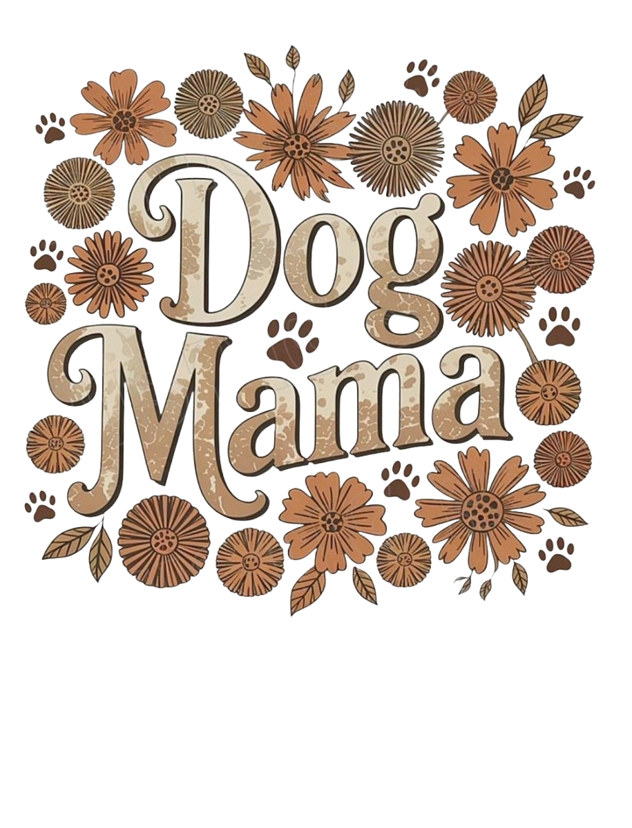 FLORAL DOG MAMA