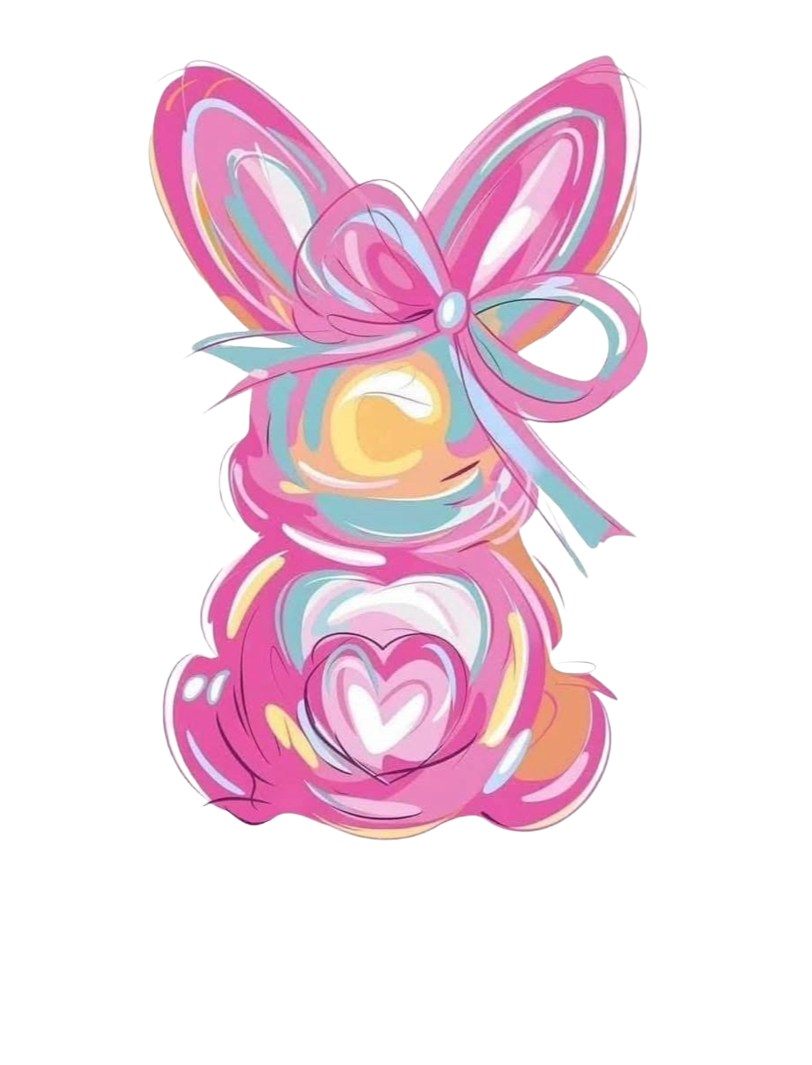 PINK PASTEL BUNNY