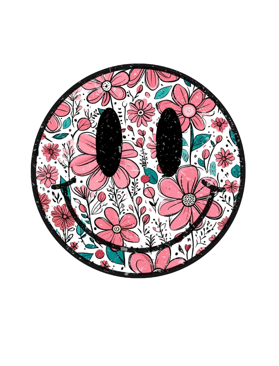 FLORAL SMILEY FACE