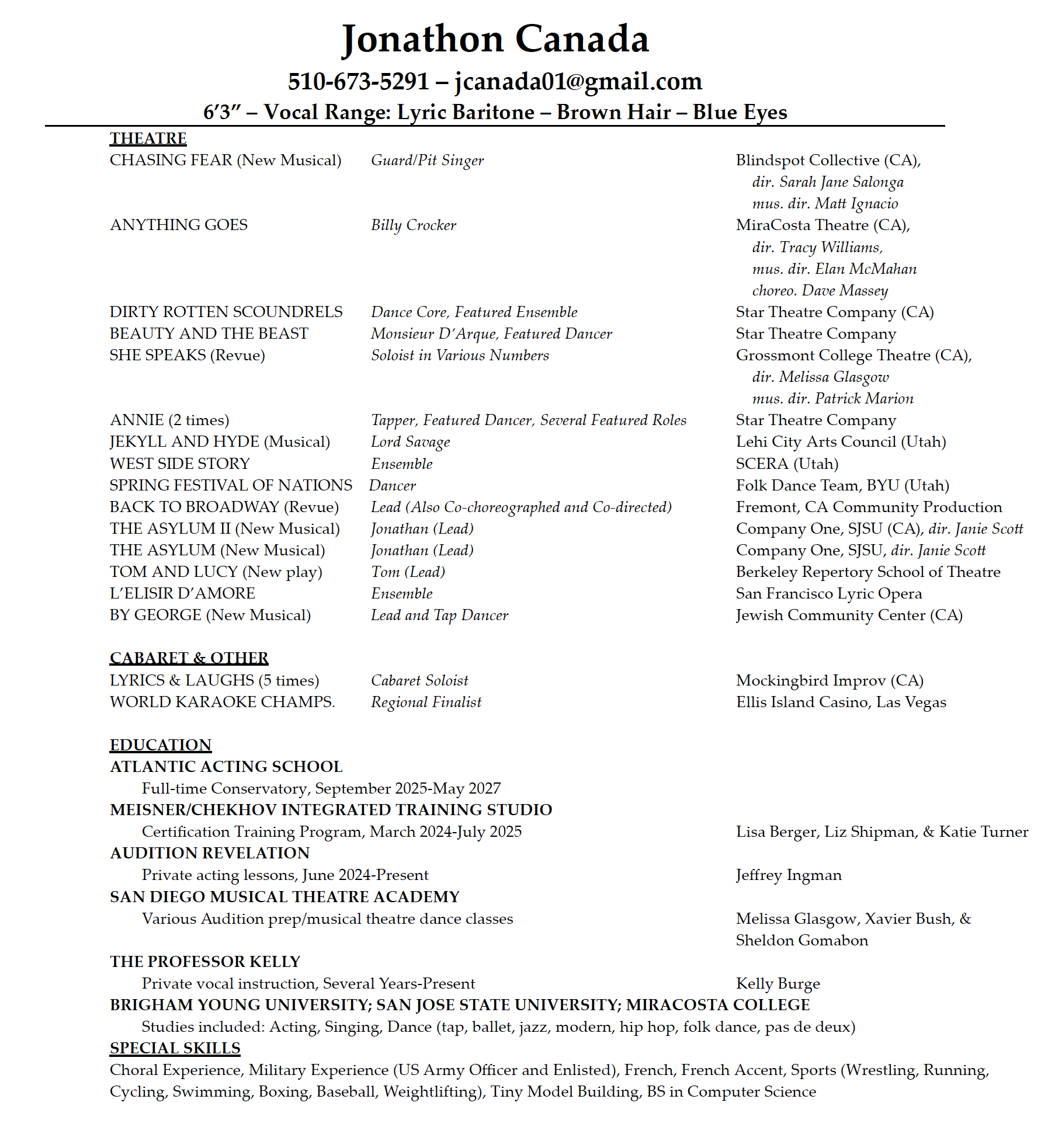 Resume