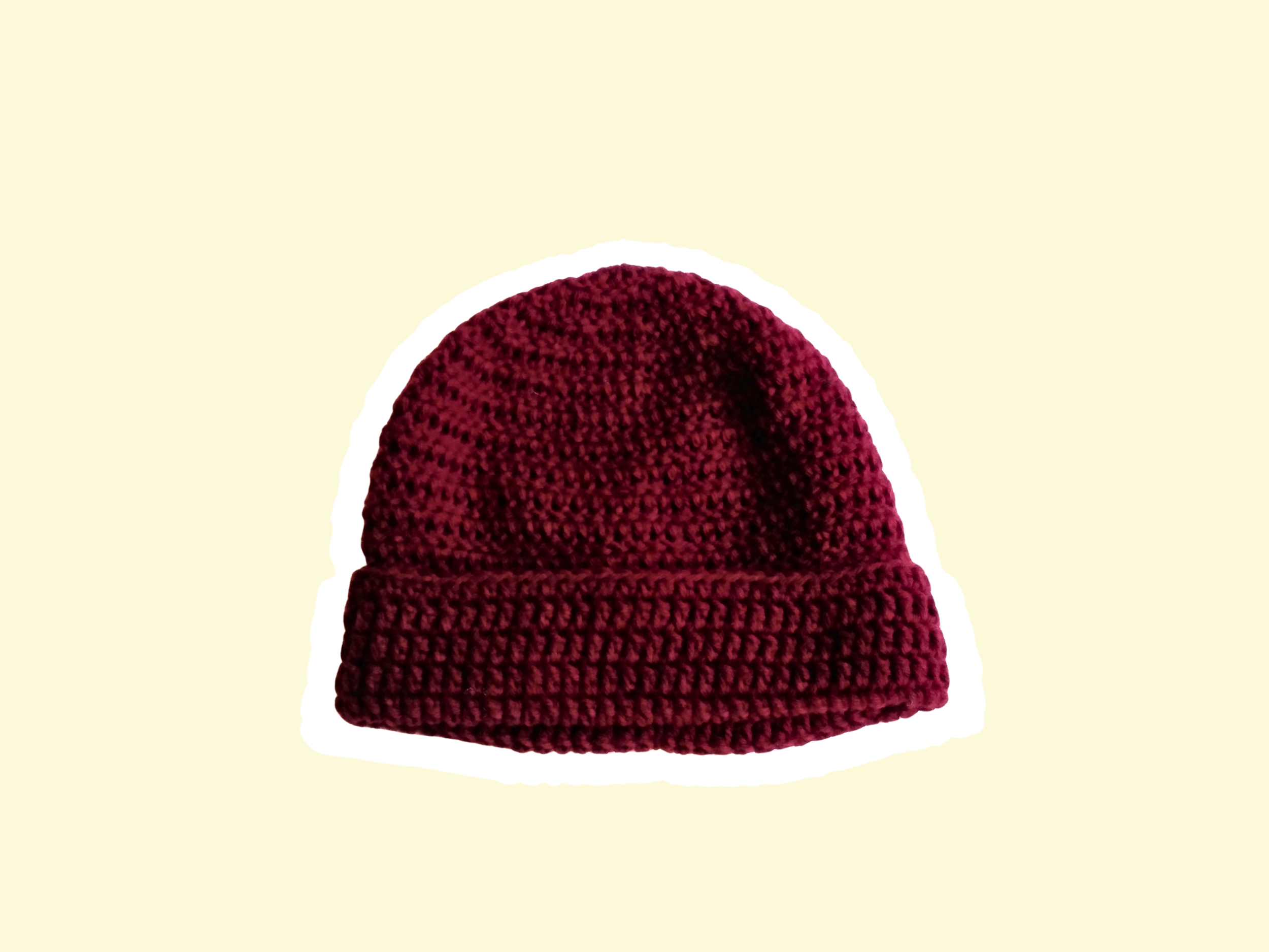 Burgundy Beanie