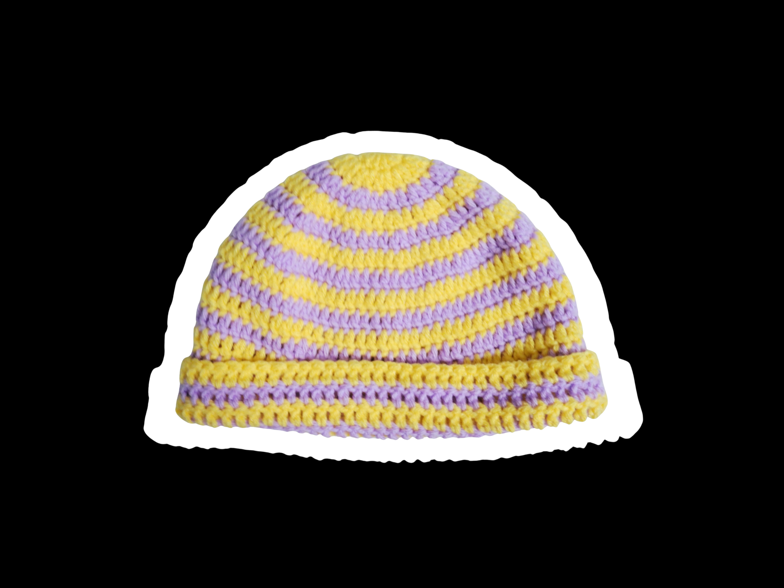 Yellow and Lavendar Beanie.png