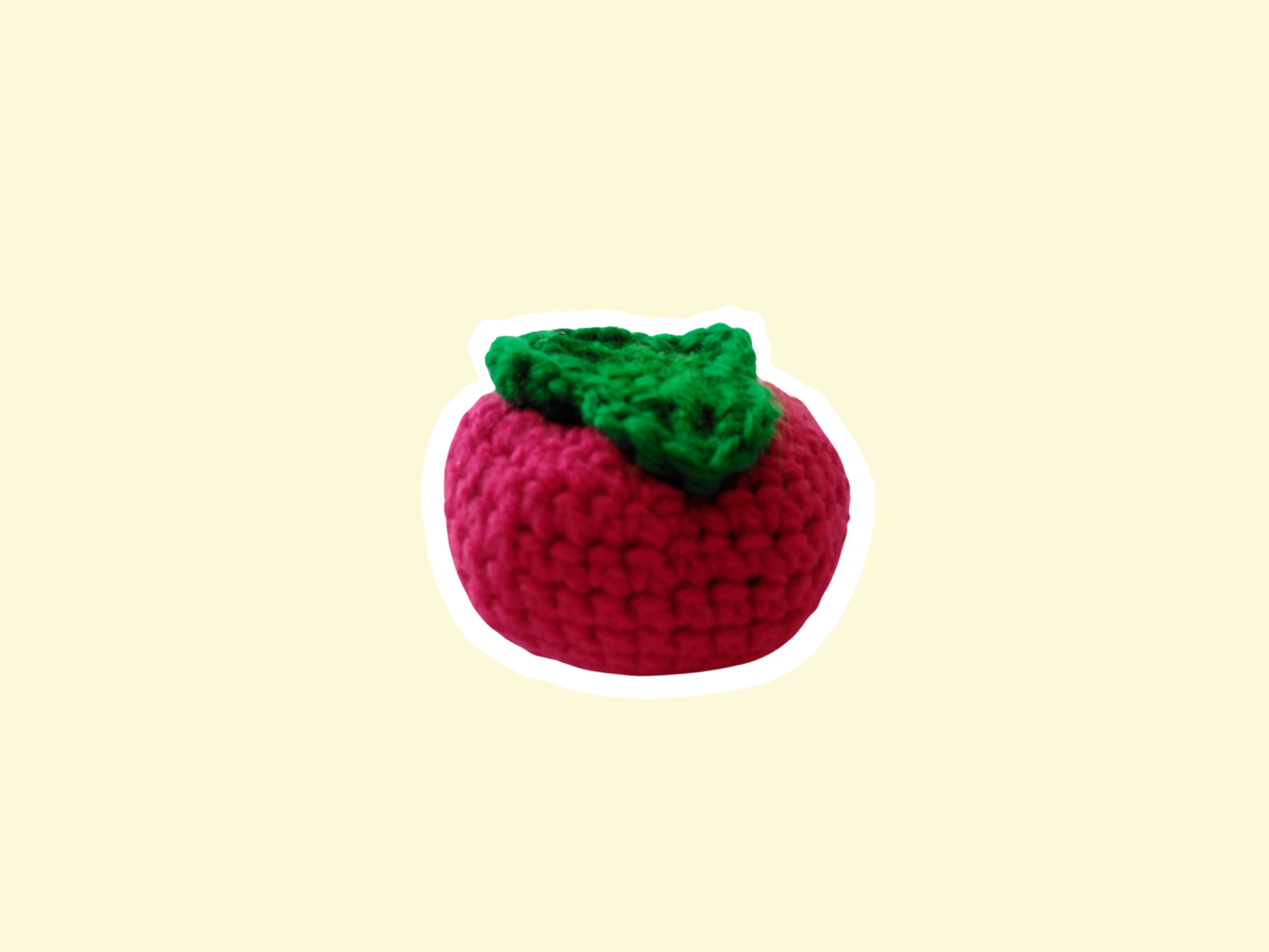 Red Tomato Plushie