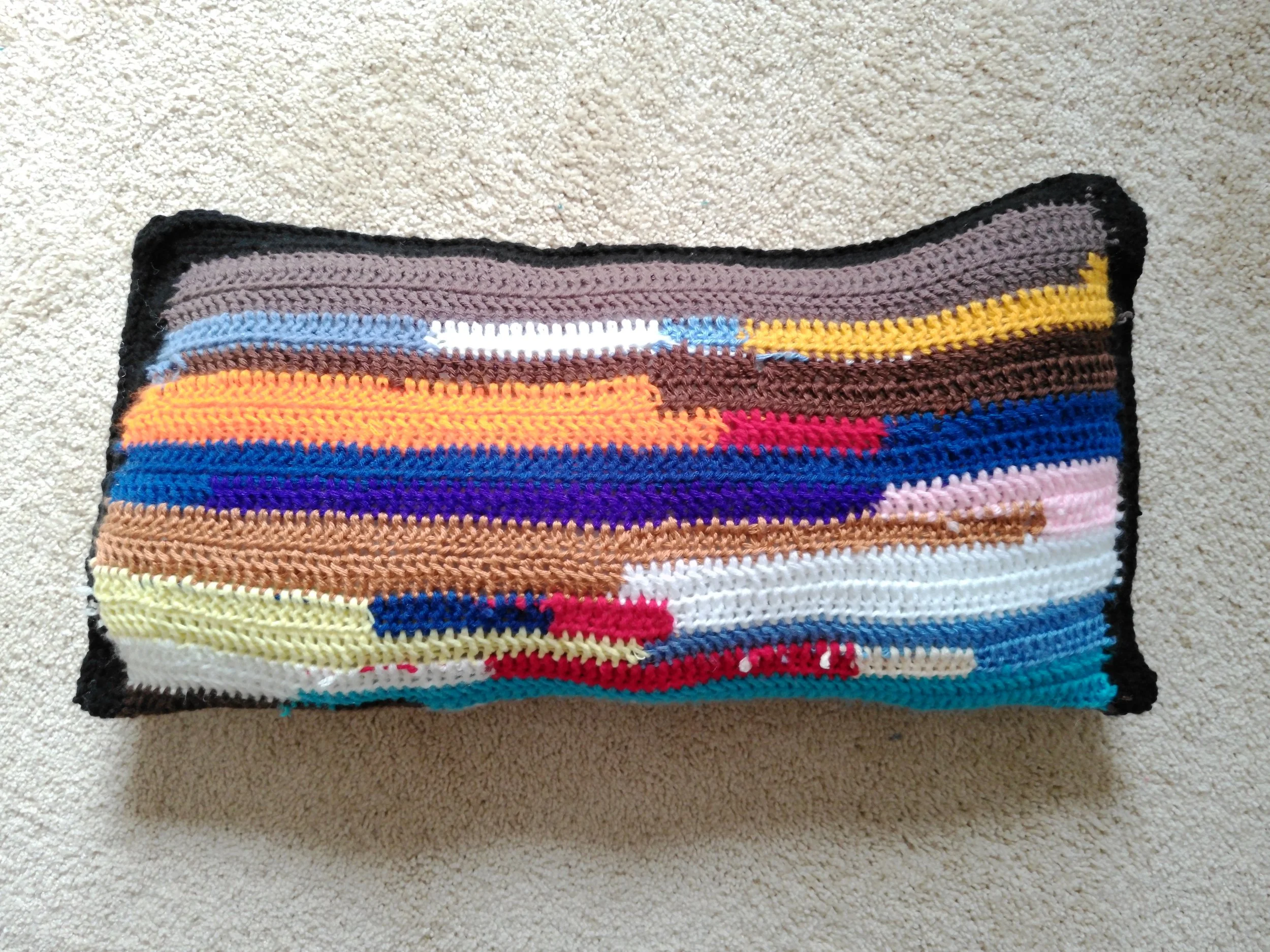 Multicolored Scrap Throw Pillow_Front.JPG