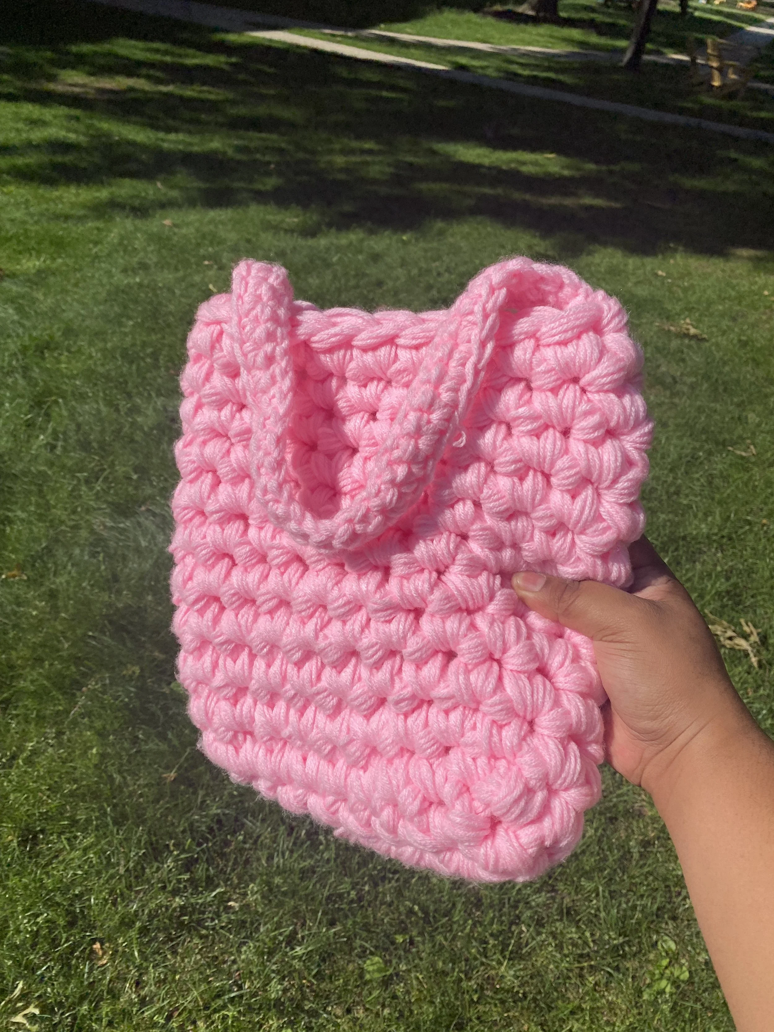 Pink Chunky Tote.JPG