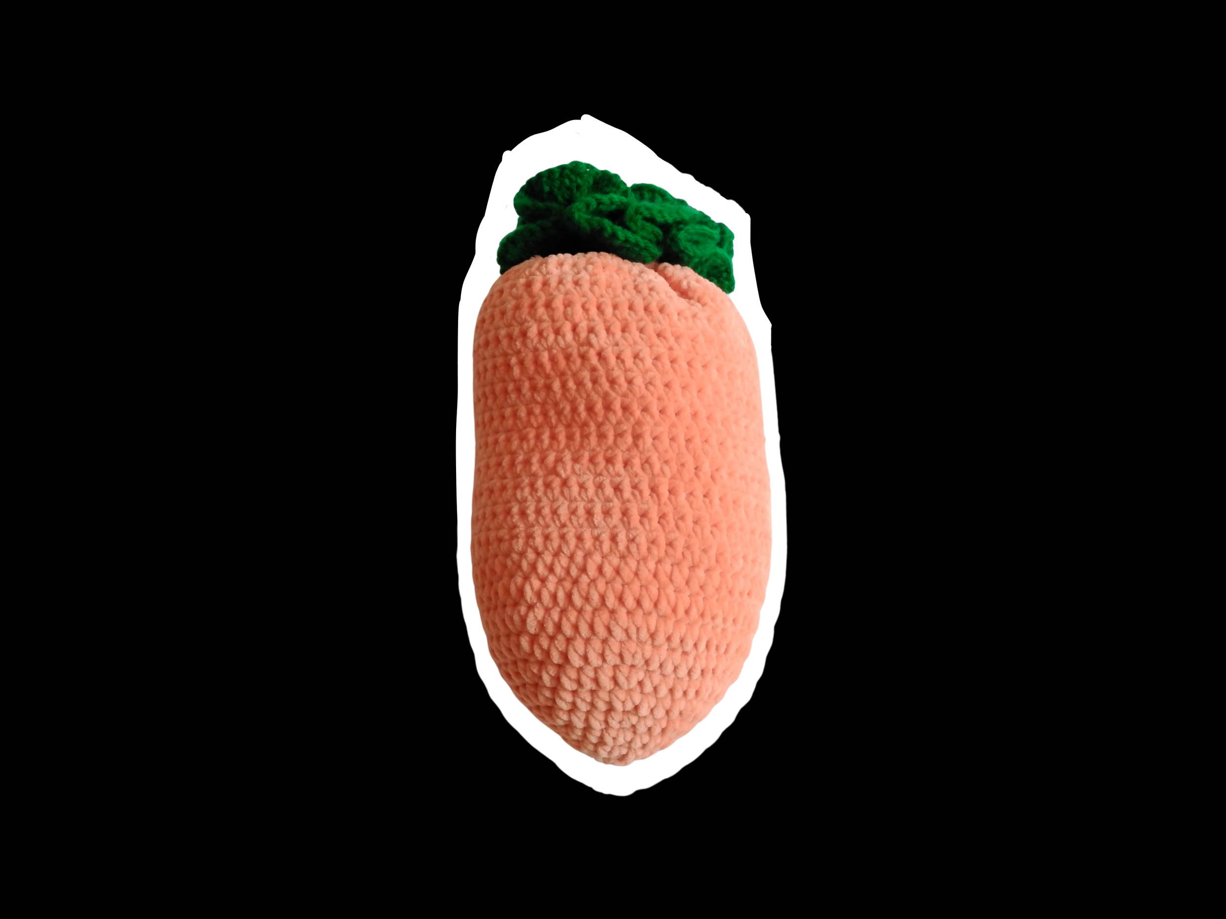 Orange Carrot Plushie