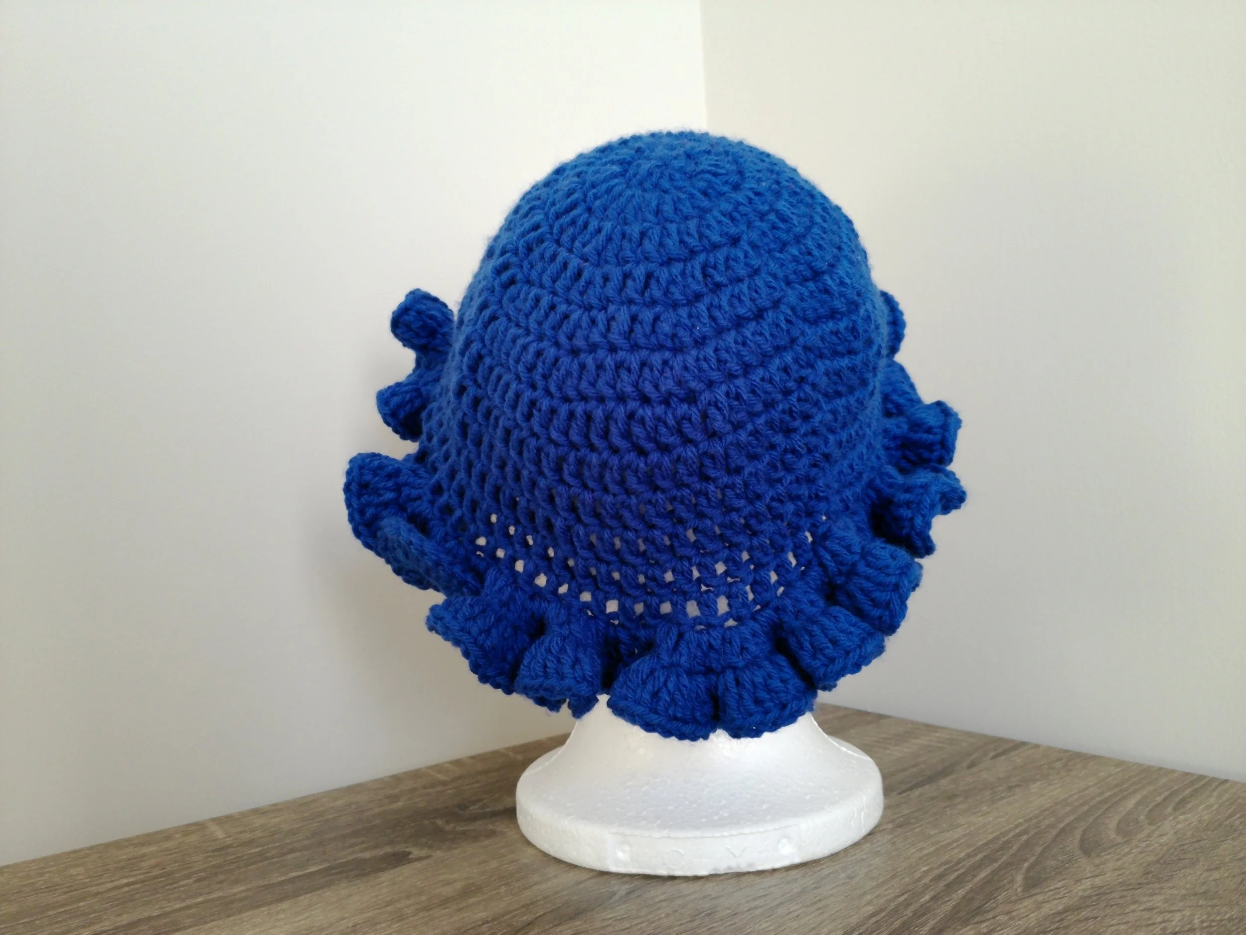 Royal Blue Ruffle Bucket Hat_Back 2.JPG